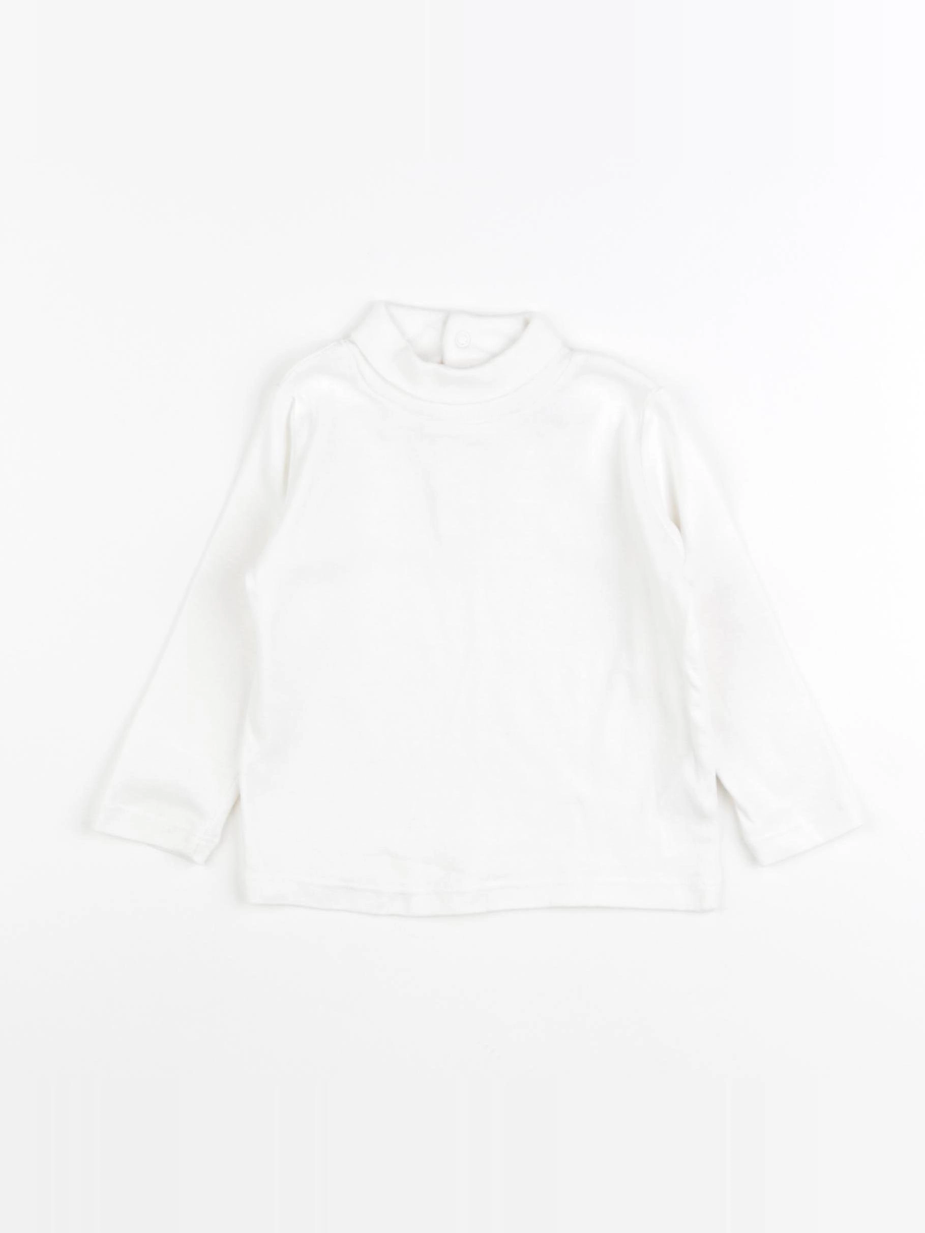 Boutchou - sous-pull blanc - 9 mois