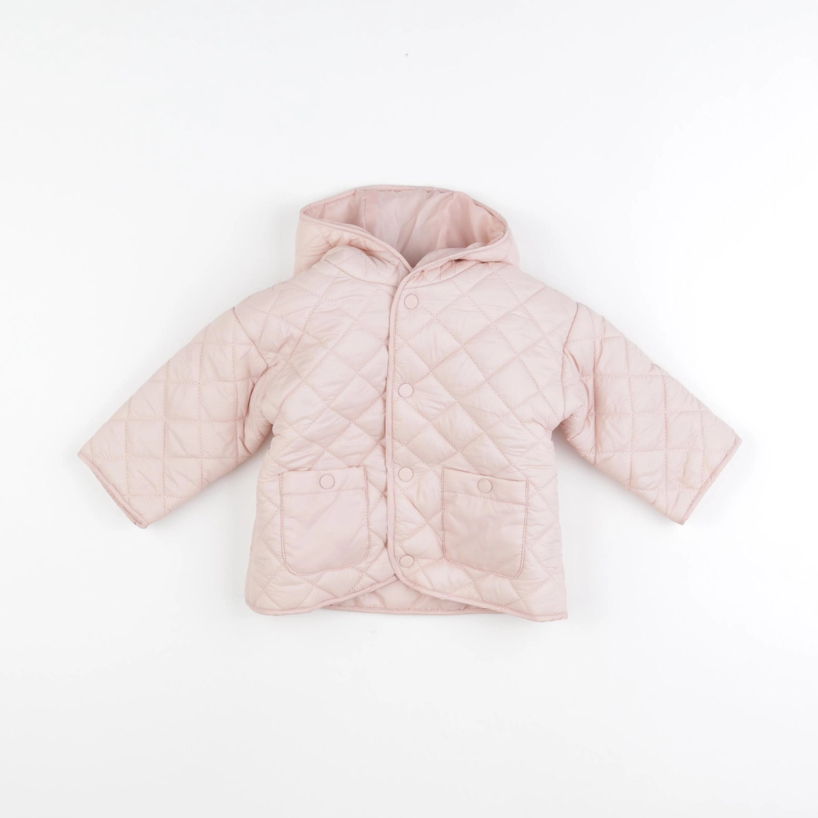 Vertbaudet - doudoune rose - 9 mois