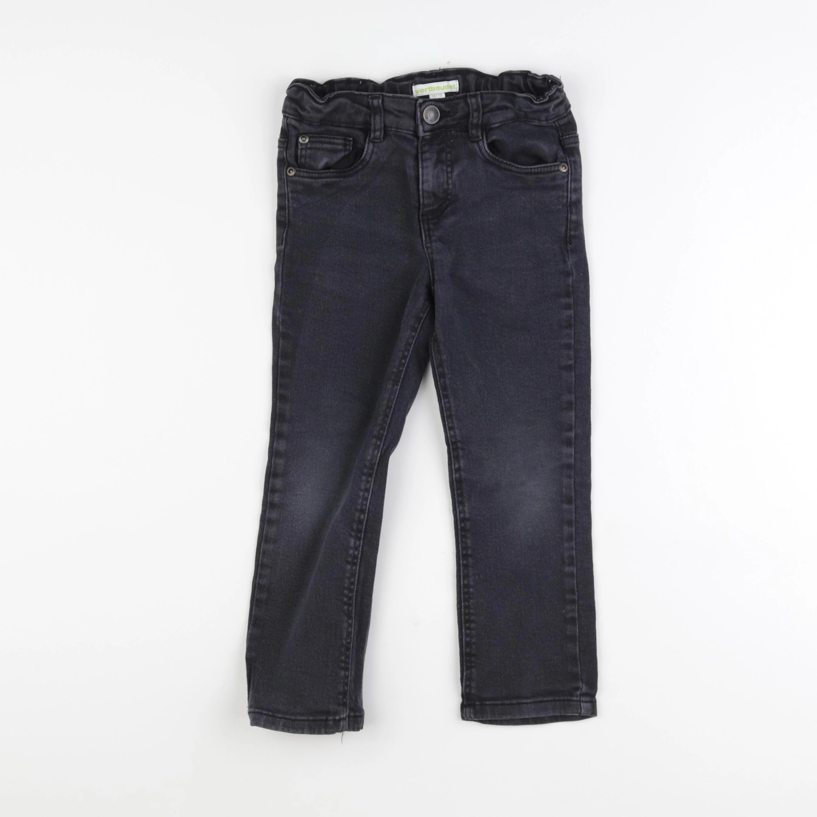 Vertbaudet - jean gris - 4 ans