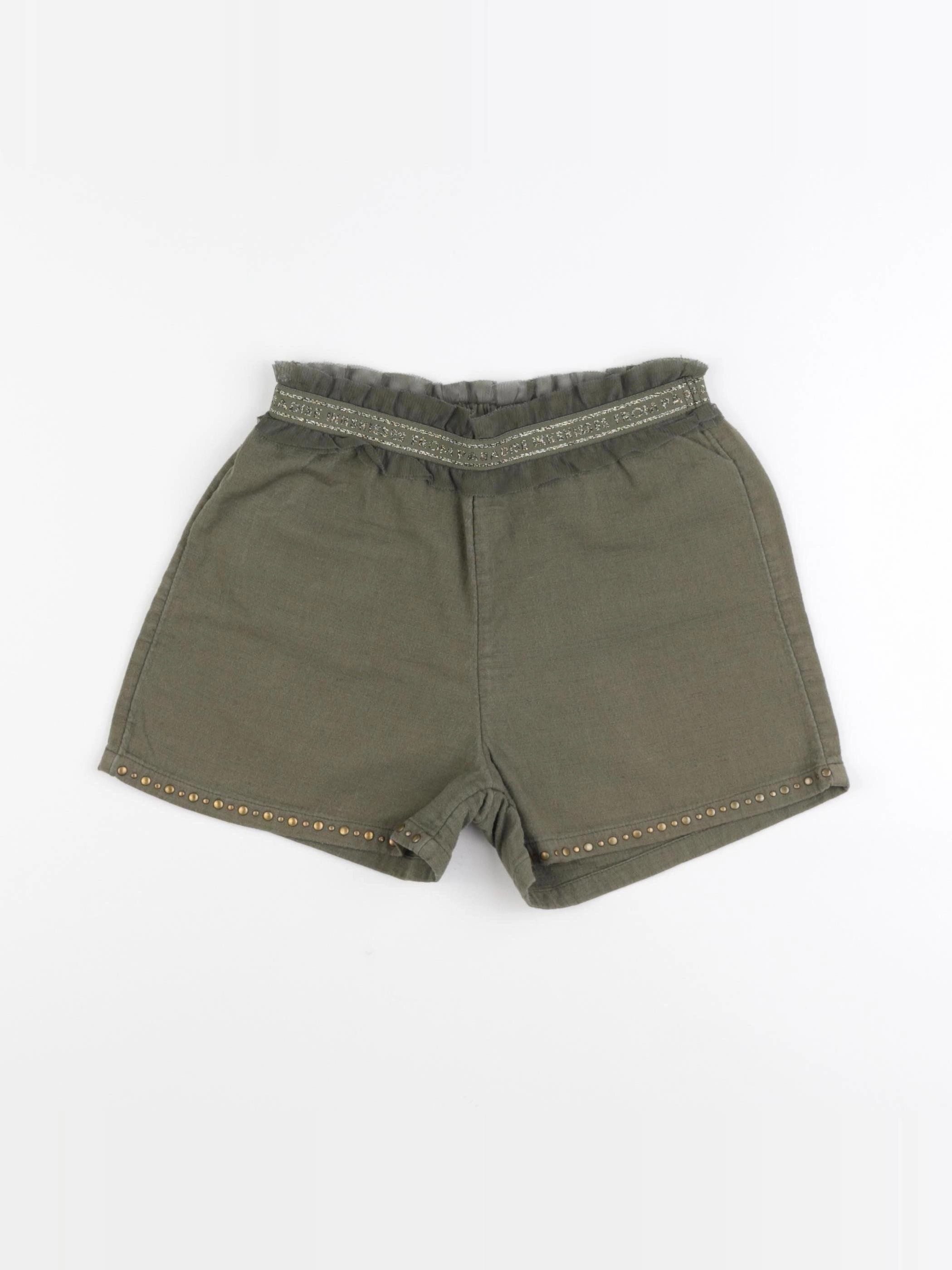 IKKS - short vert - 7 ans