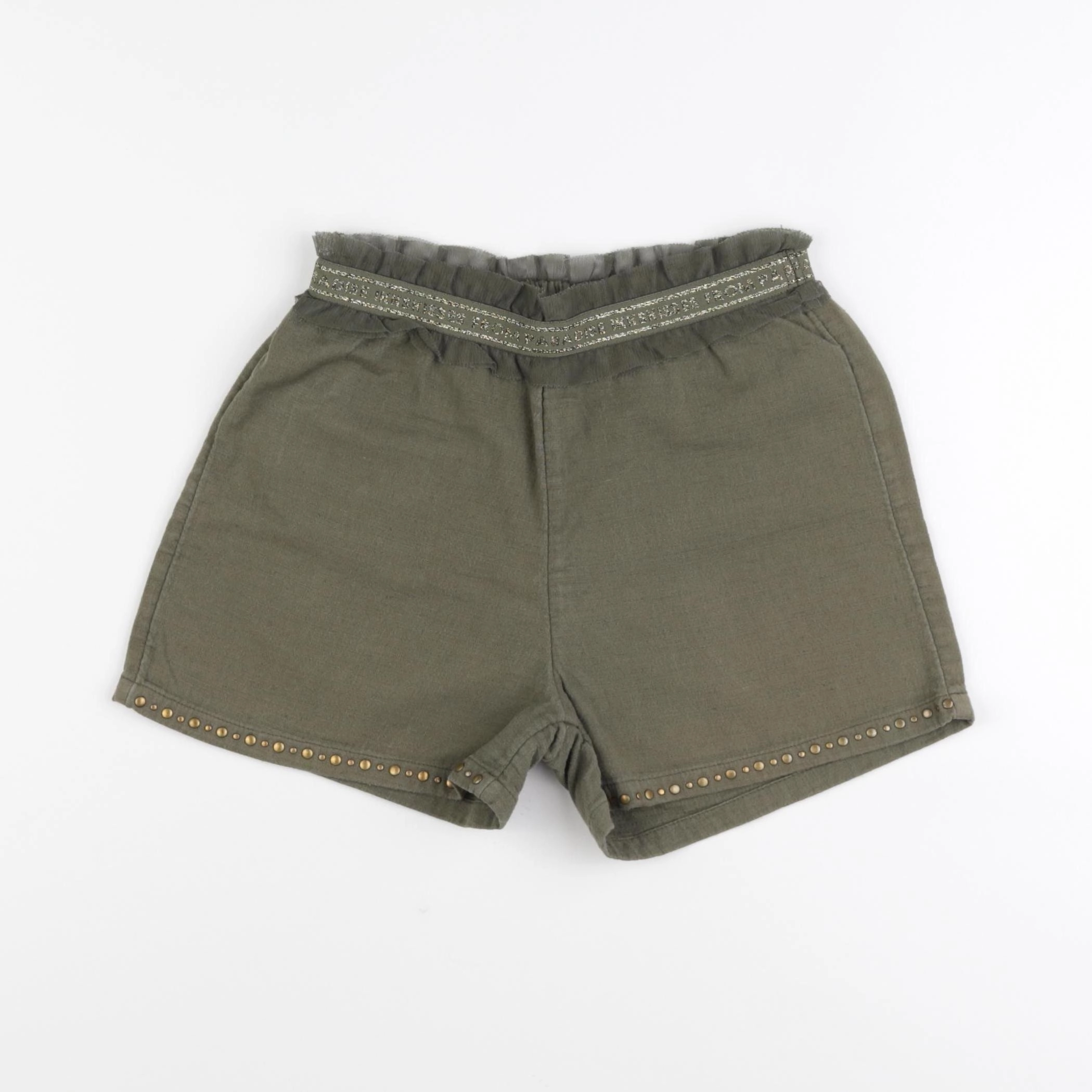 IKKS - short vert - 7 ans