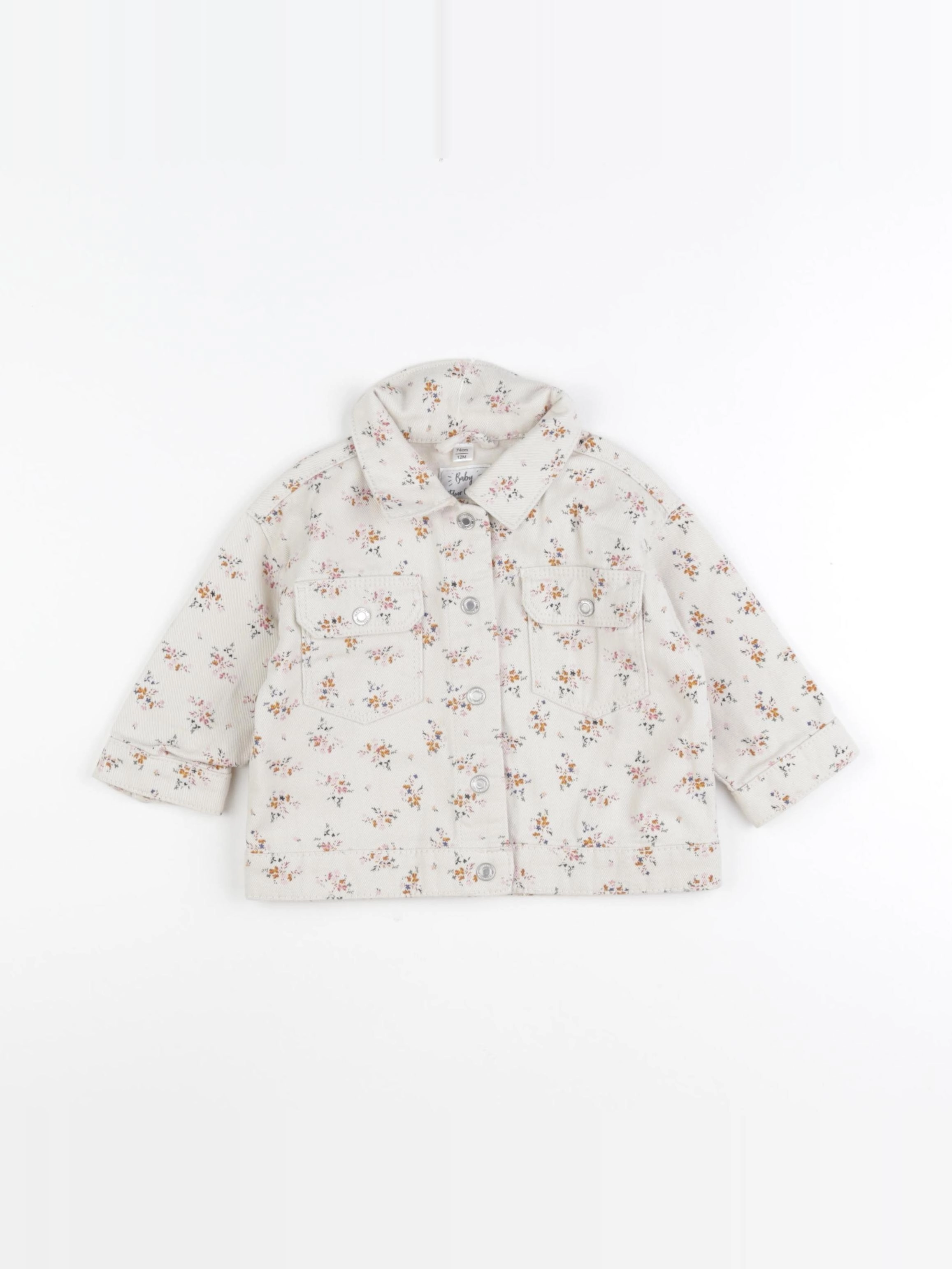 Vertbaudet - veste beige - 12 mois