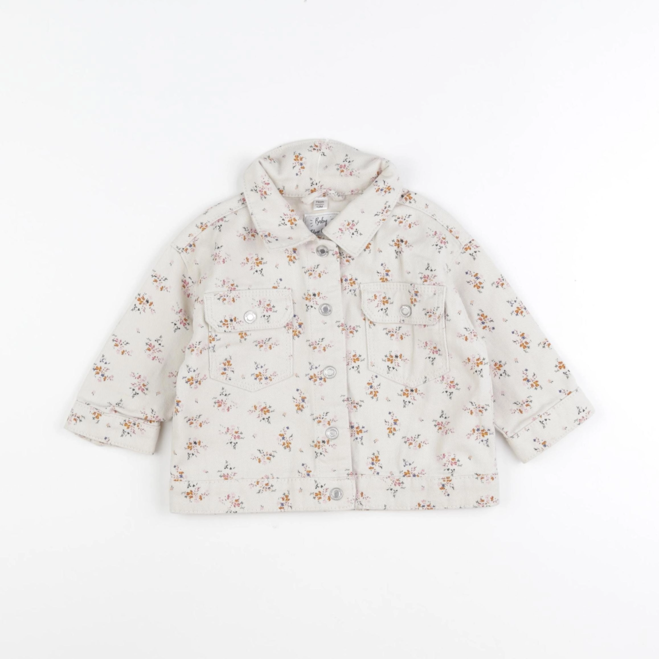 Vertbaudet - veste beige - 12 mois