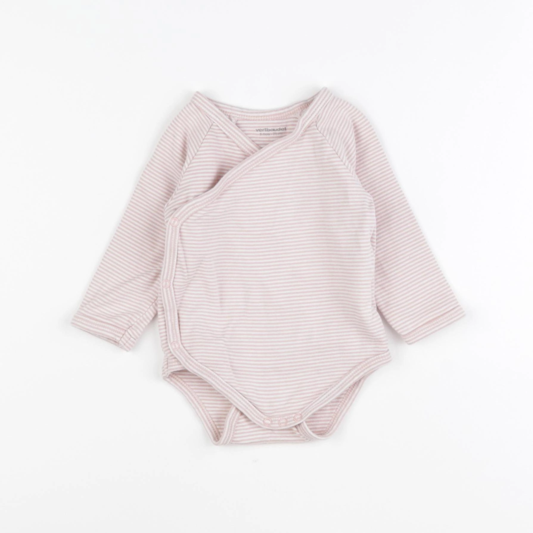 Vertbaudet - body rose - 9 mois