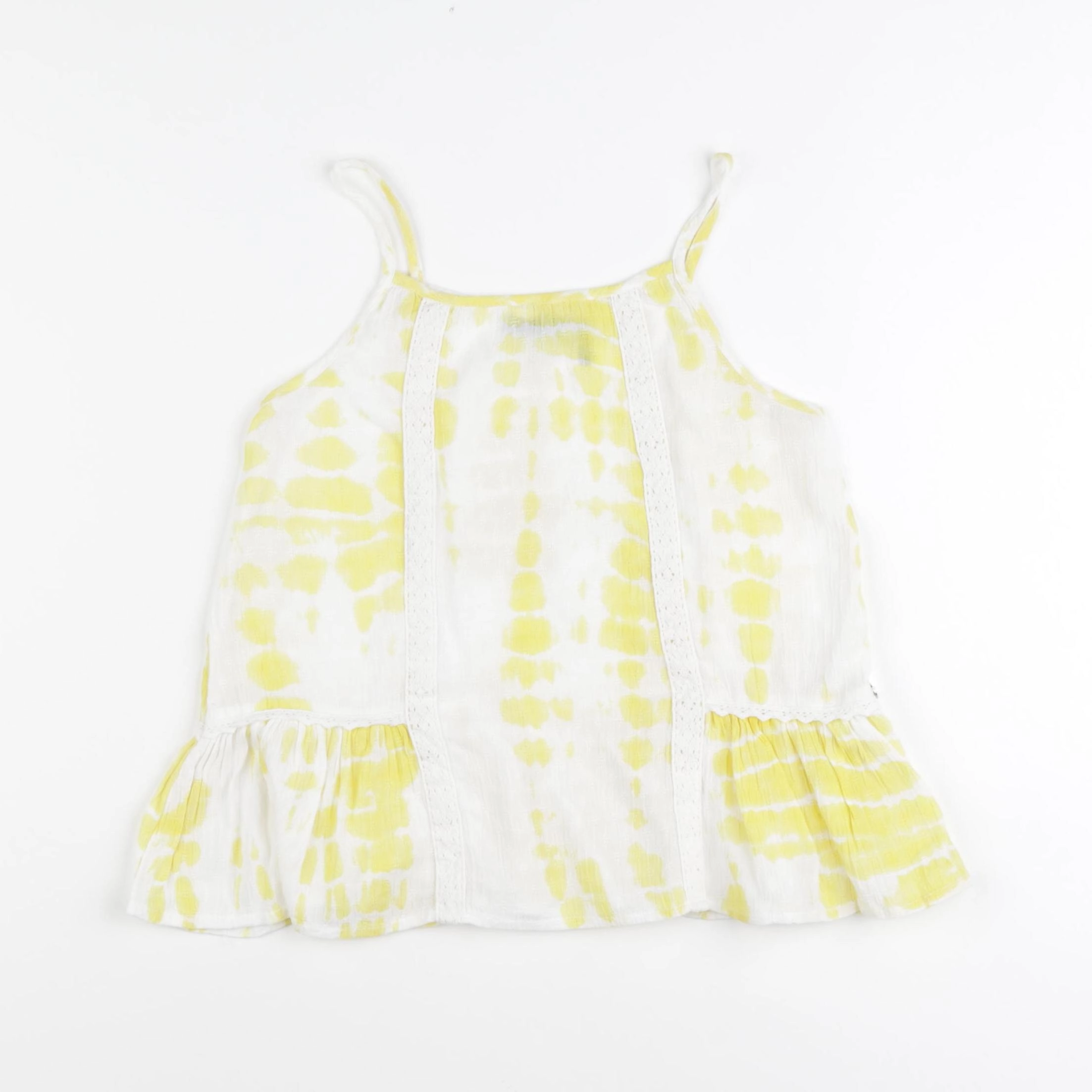 IKKS - blouse blanc, jaune - 8 ans