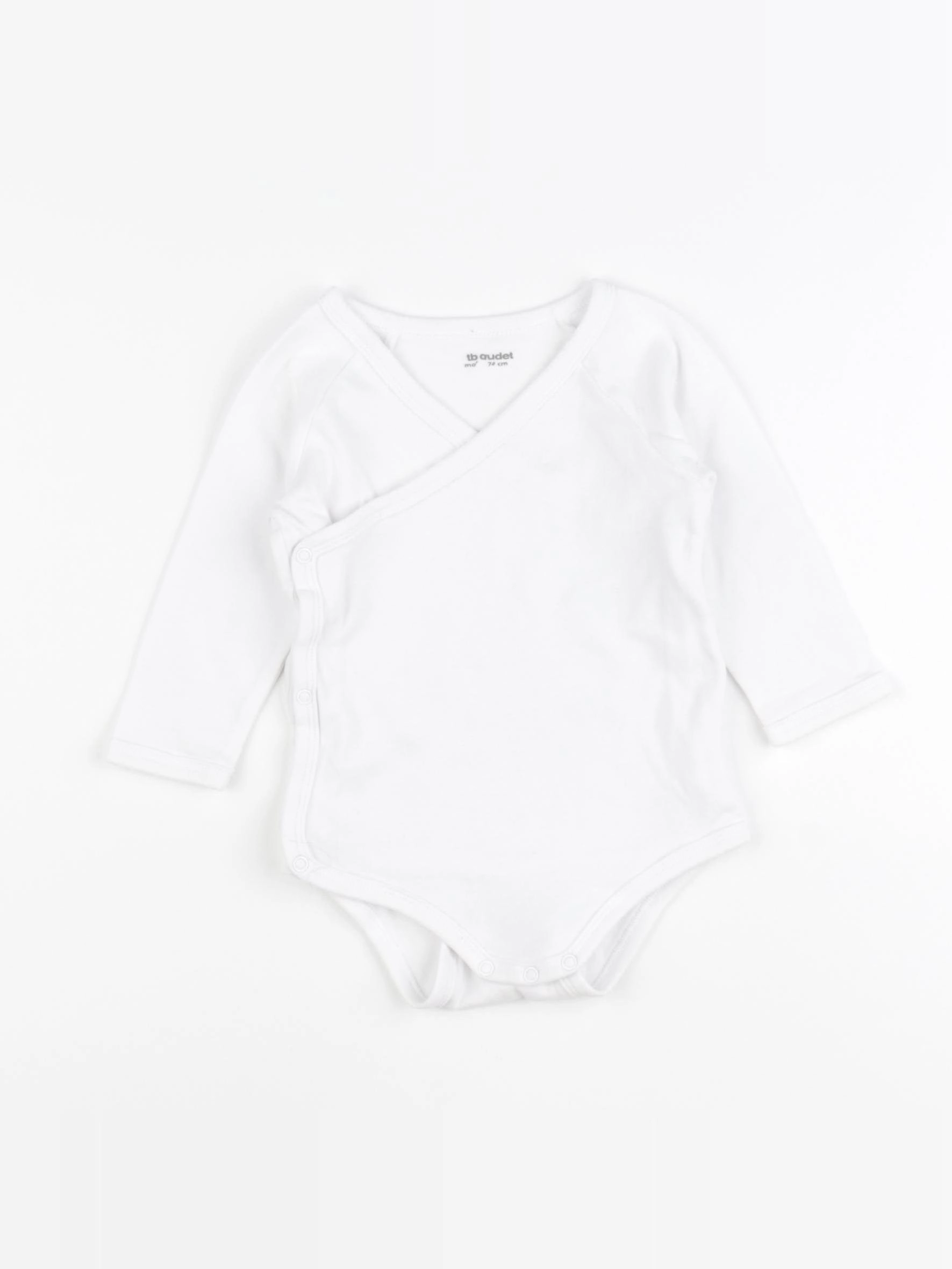 Vertbaudet - body blanc - 12 mois