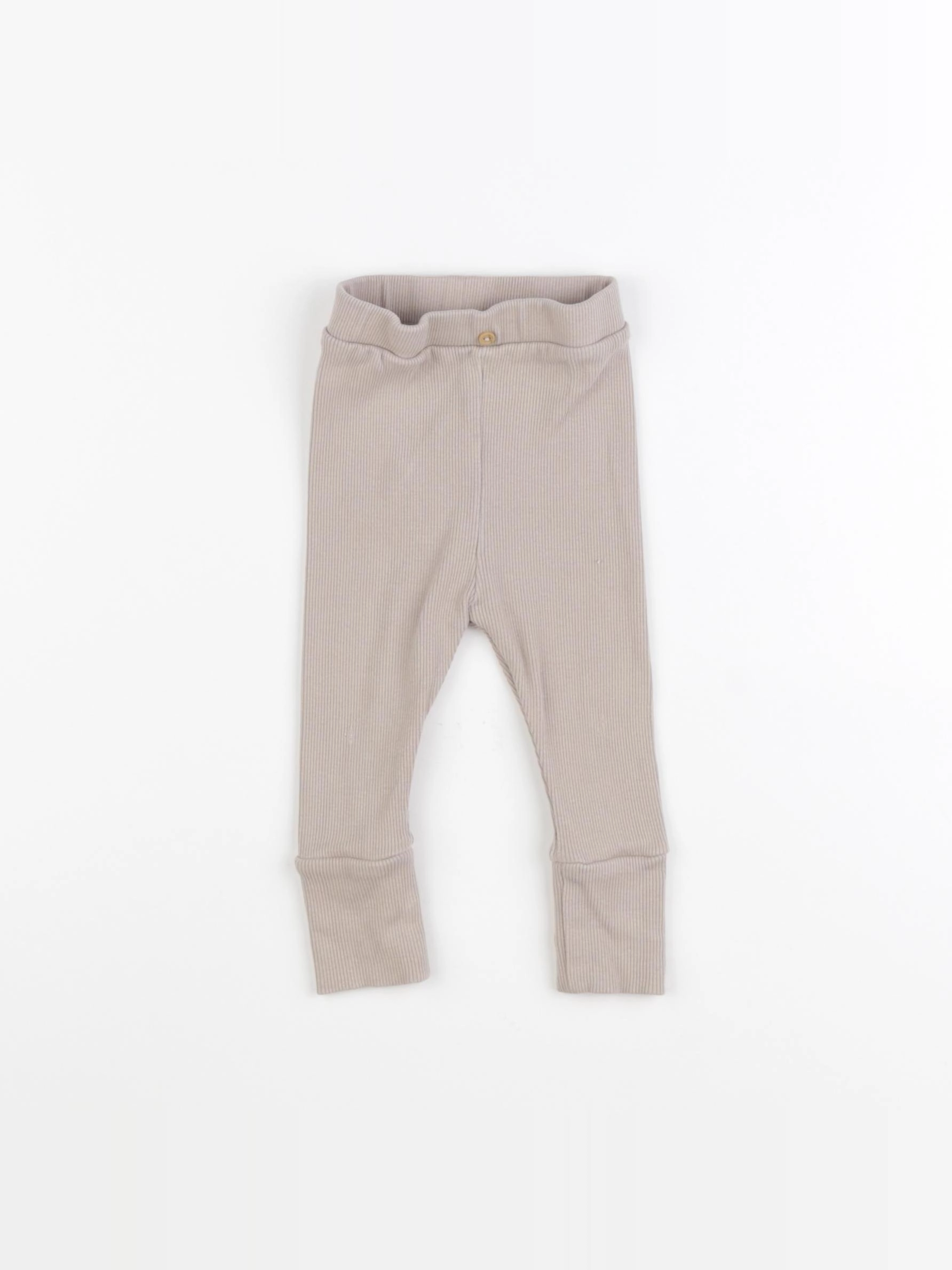 Vertbaudet - legging beige - 6 mois