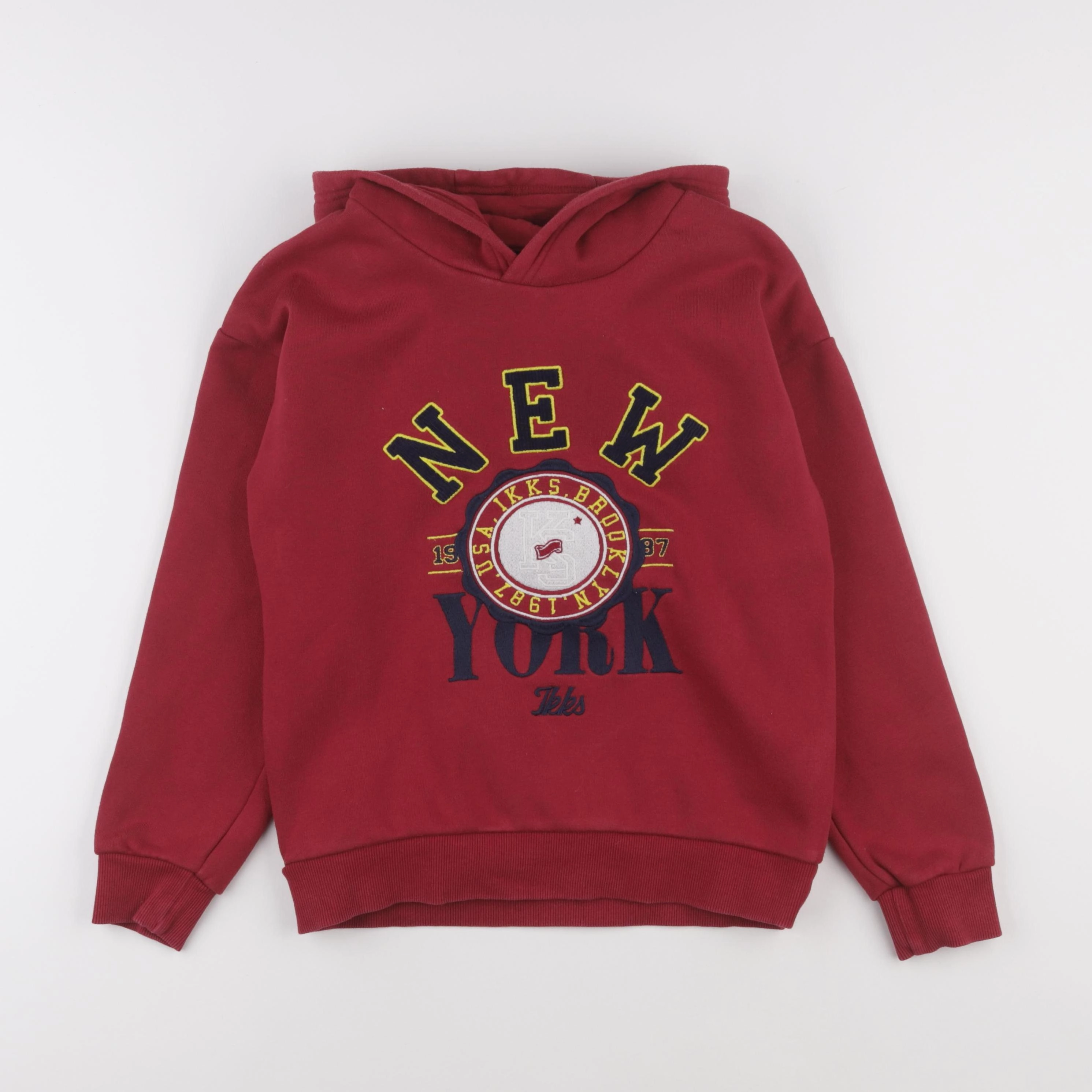 IKKS - sweat rouge - 10 ans