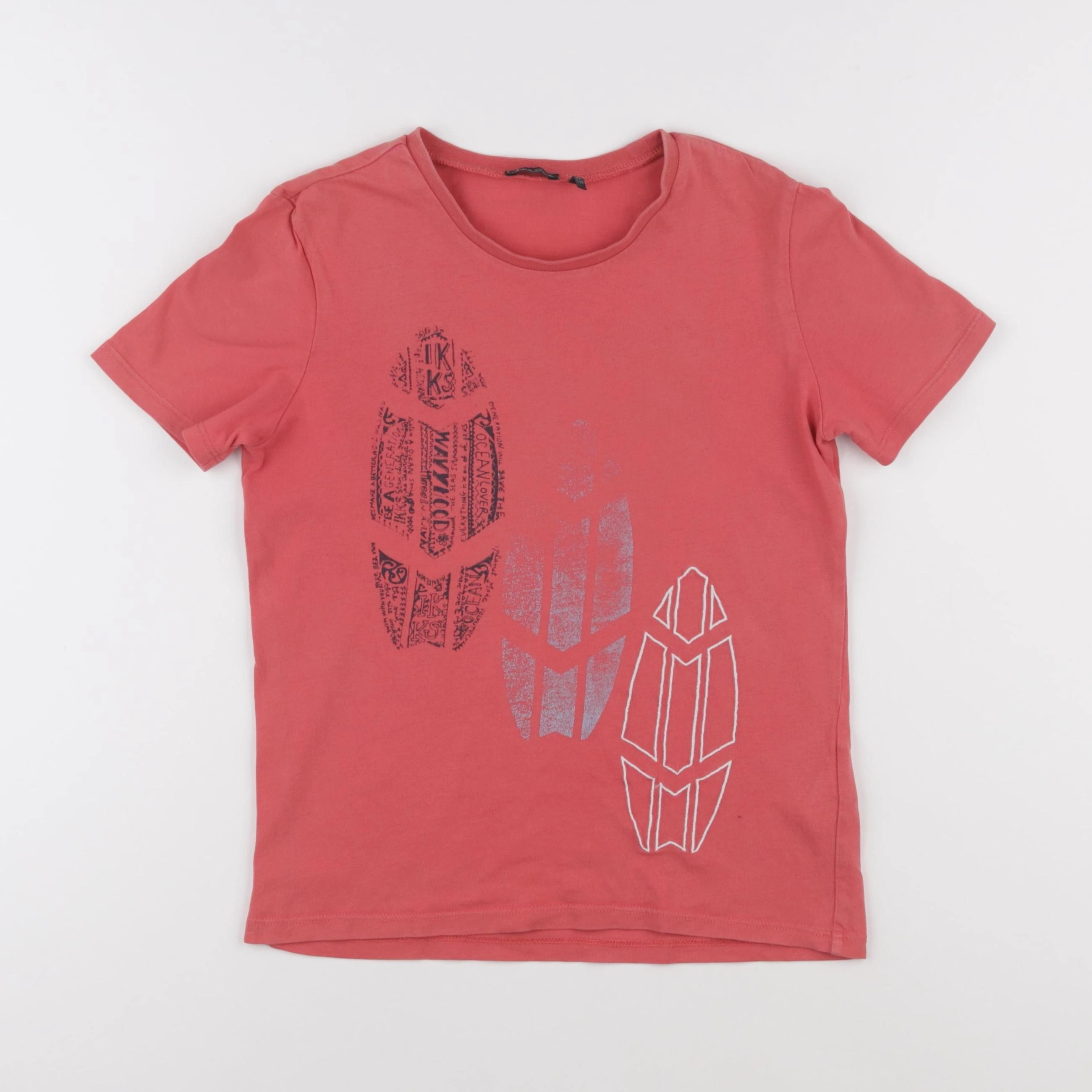 IKKS - tee-shirt rouge - 10 ans