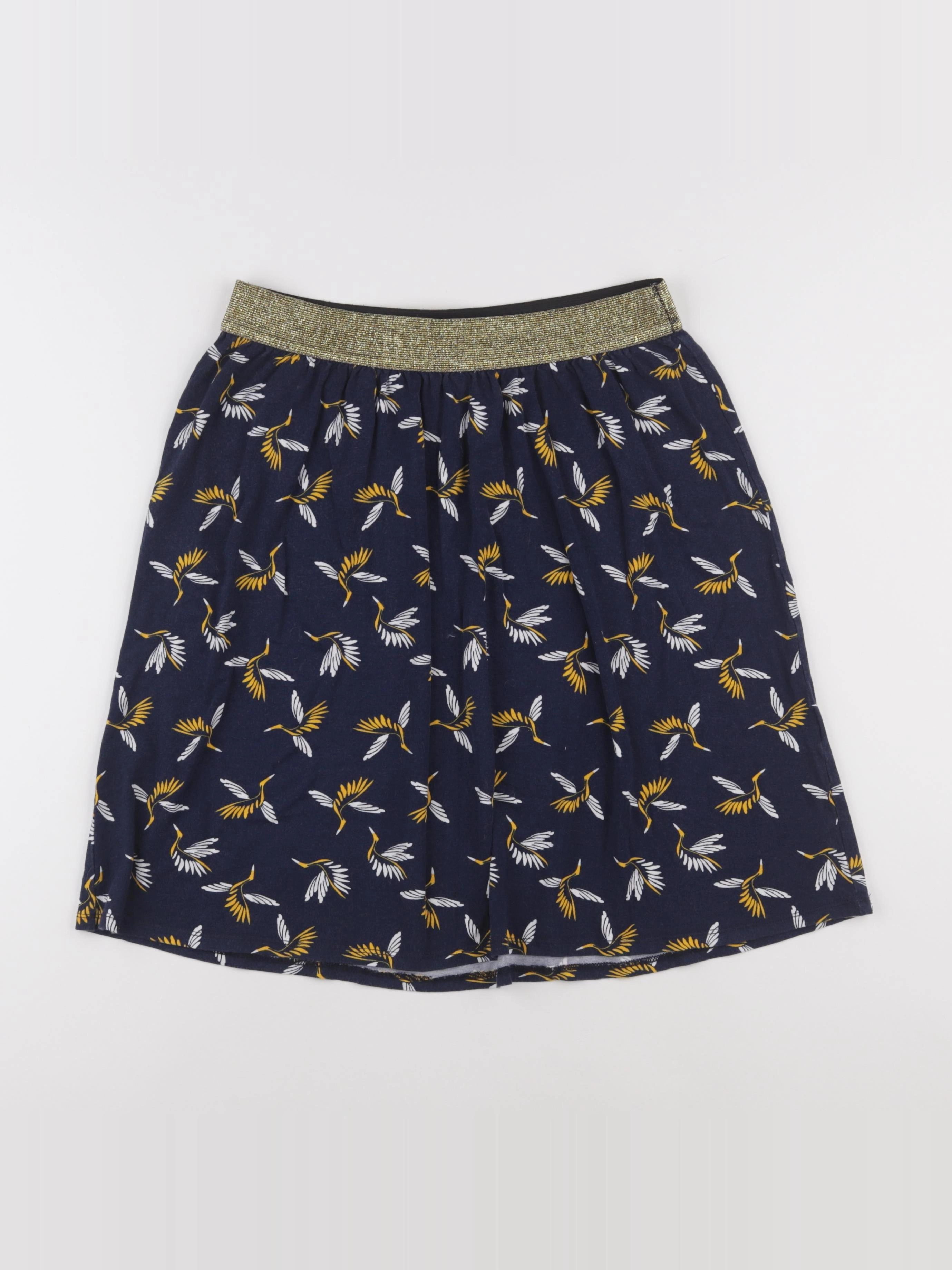 Envie de fraise - jupe grossesse bleu, jaune - 36 à 38