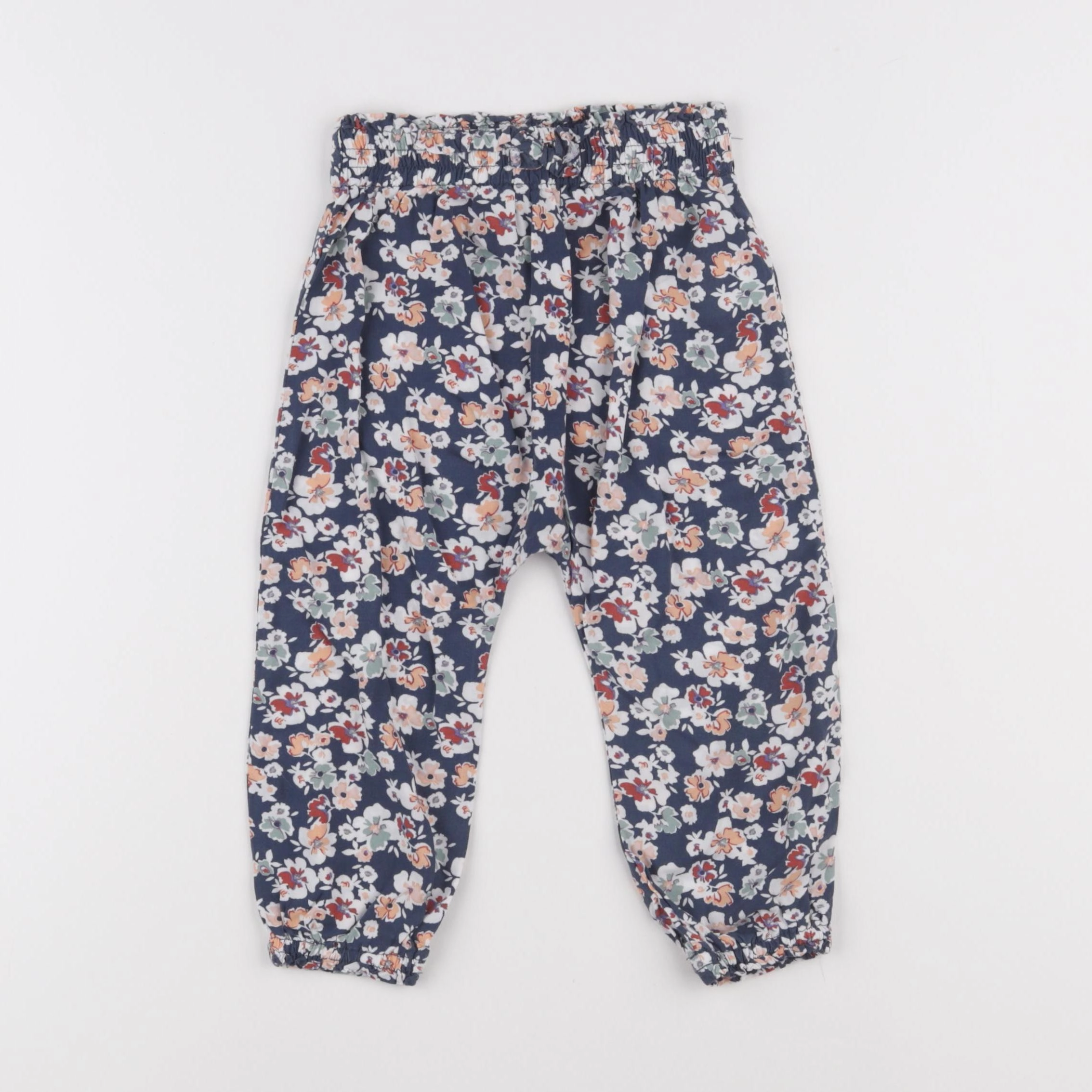 Vertbaudet - pantalon multicolore - 24 mois