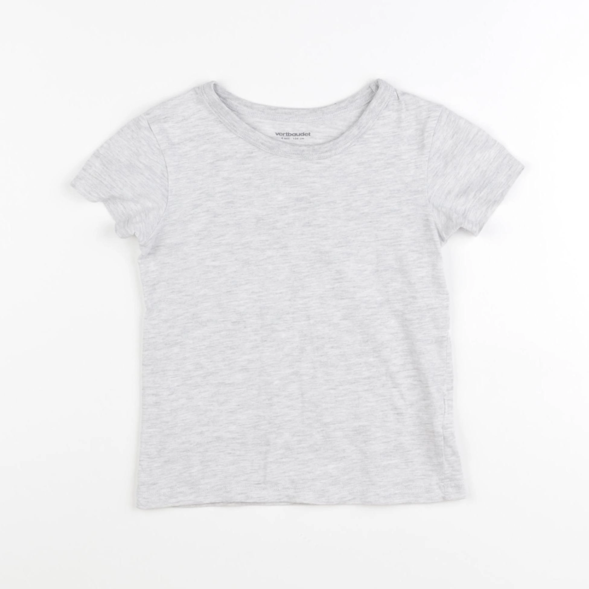 Vertbaudet - maillot de corps gris - 4 ans