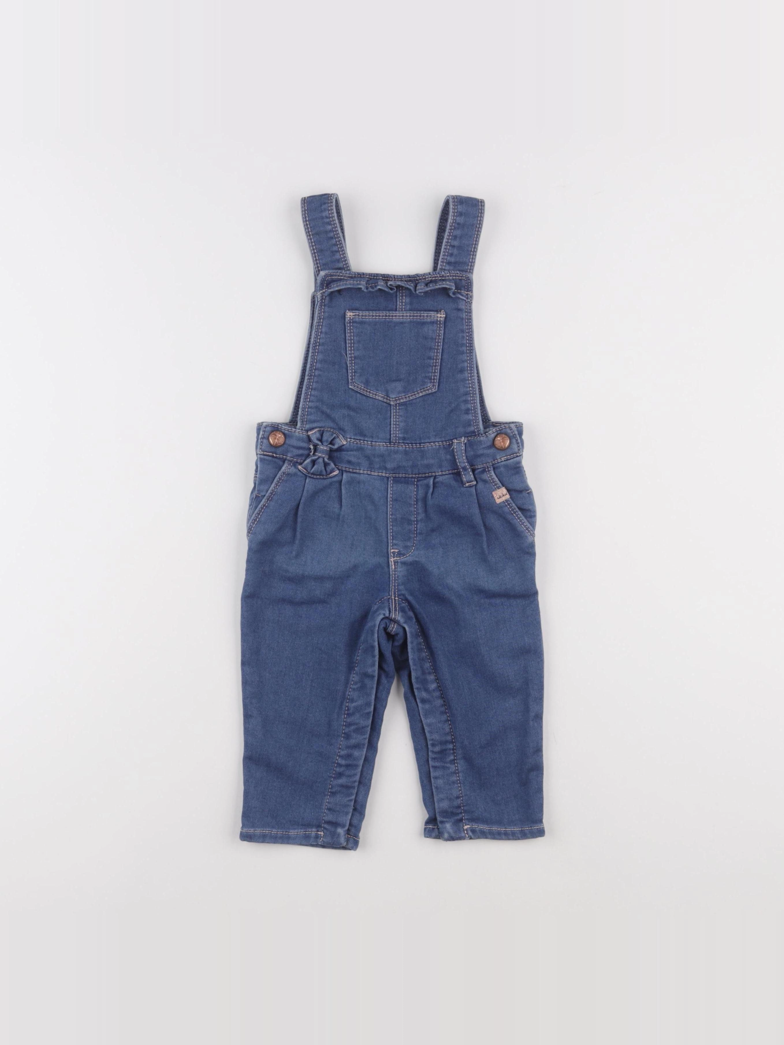 IKKS - salopette bleu - 6 mois