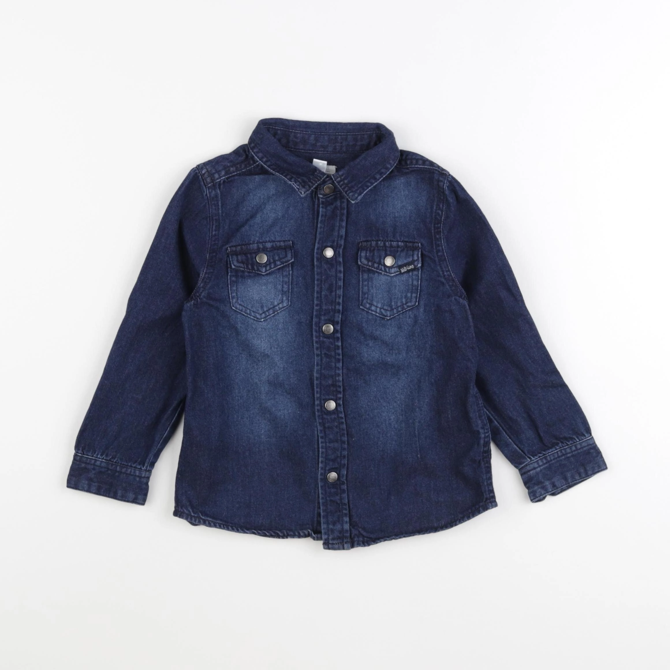 Vertbaudet - chemise bleu - 3 ans