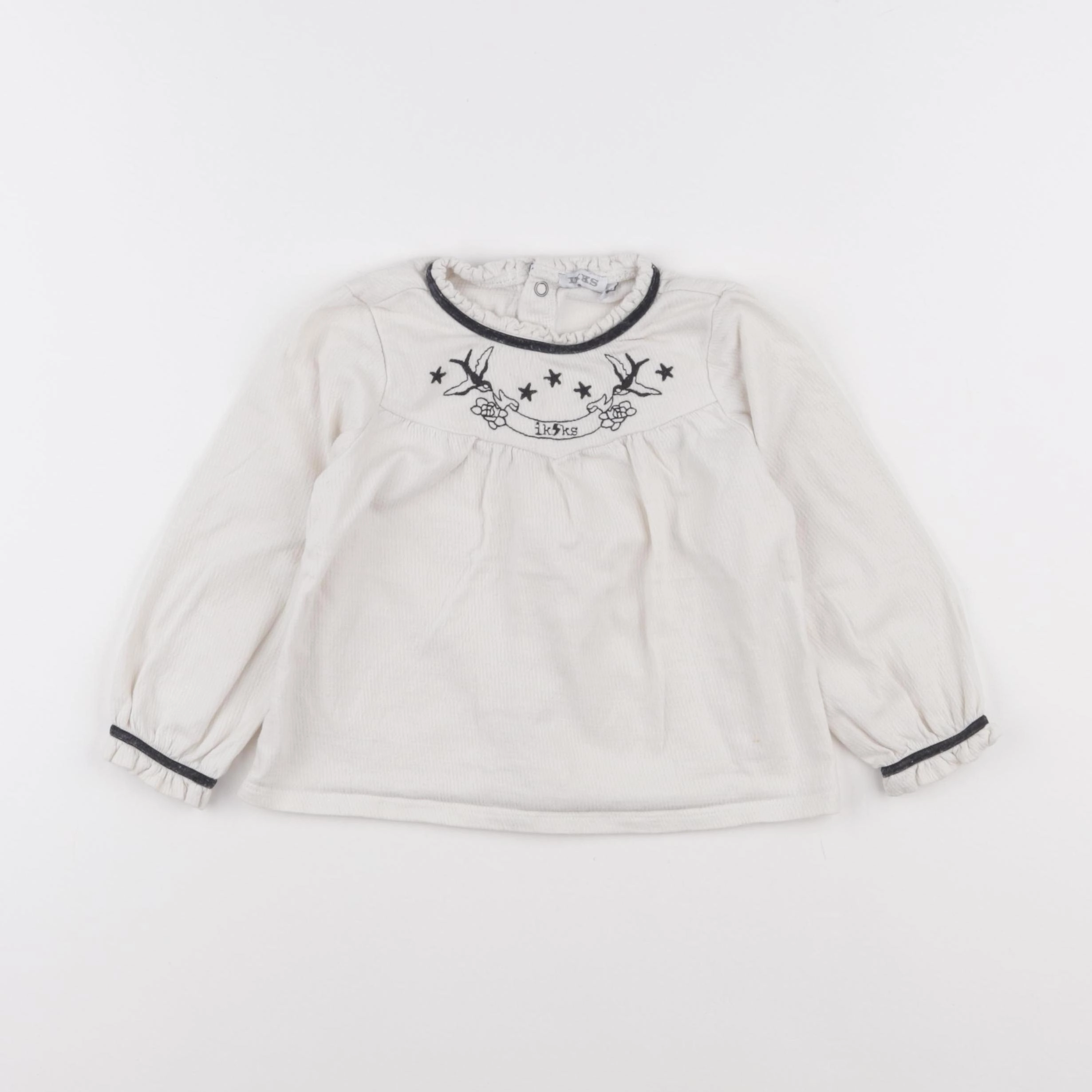 IKKS - blouse beige - 2 ans