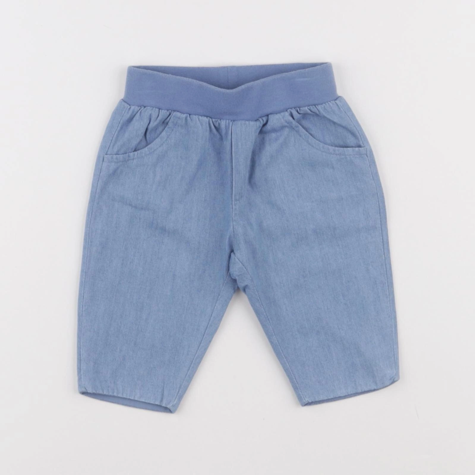 Jacadi - pantalon bleu - 3 mois