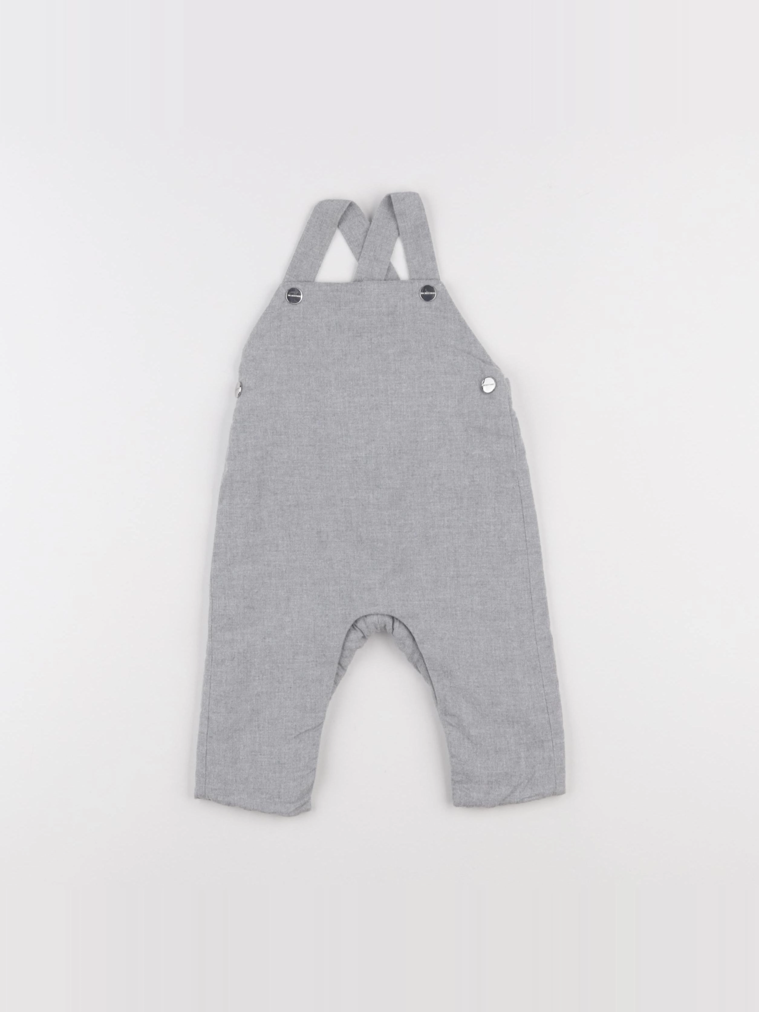 Jacadi - salopette gris - 6 mois