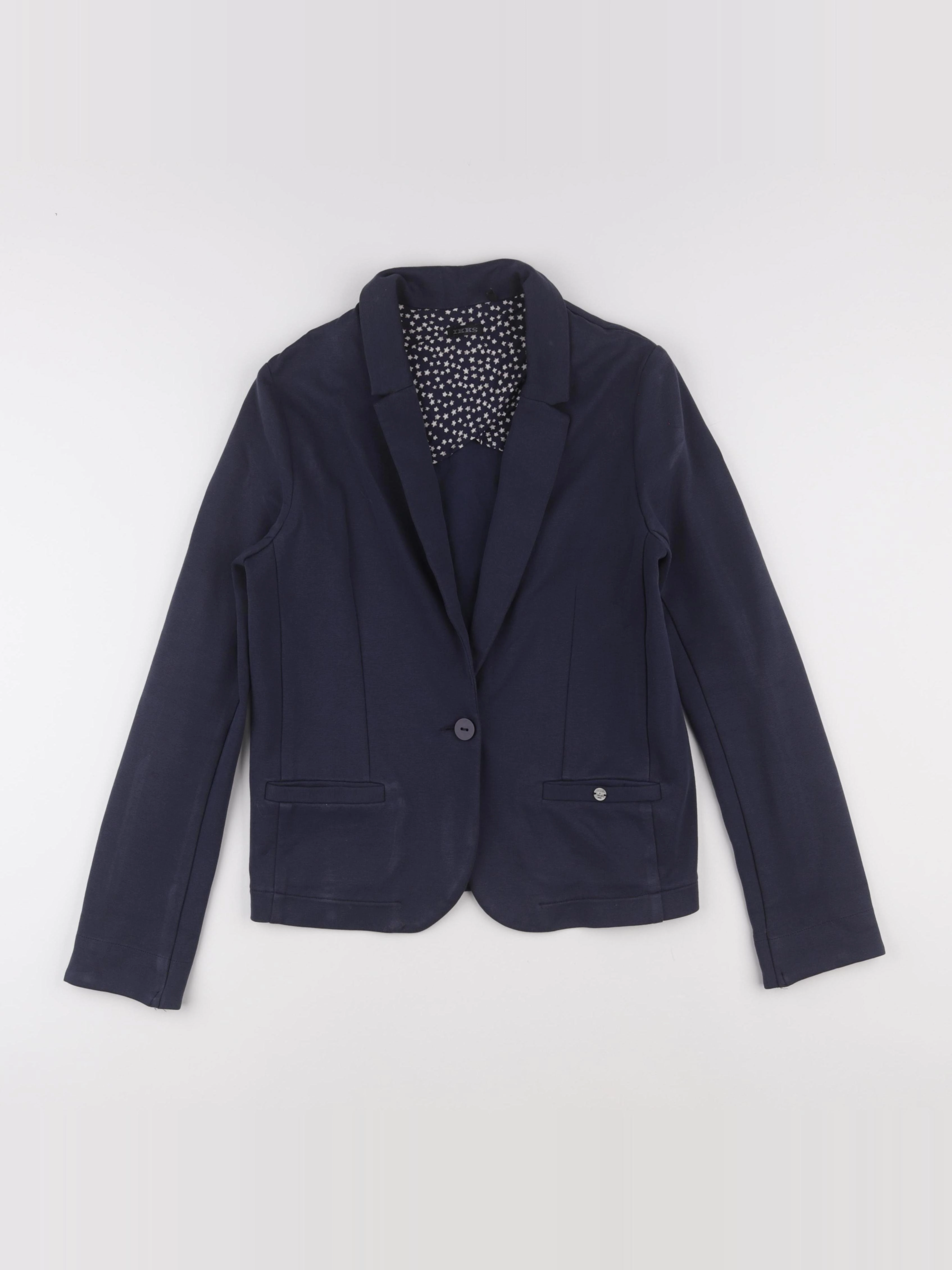 IKKS - veste bleu - 12 ans