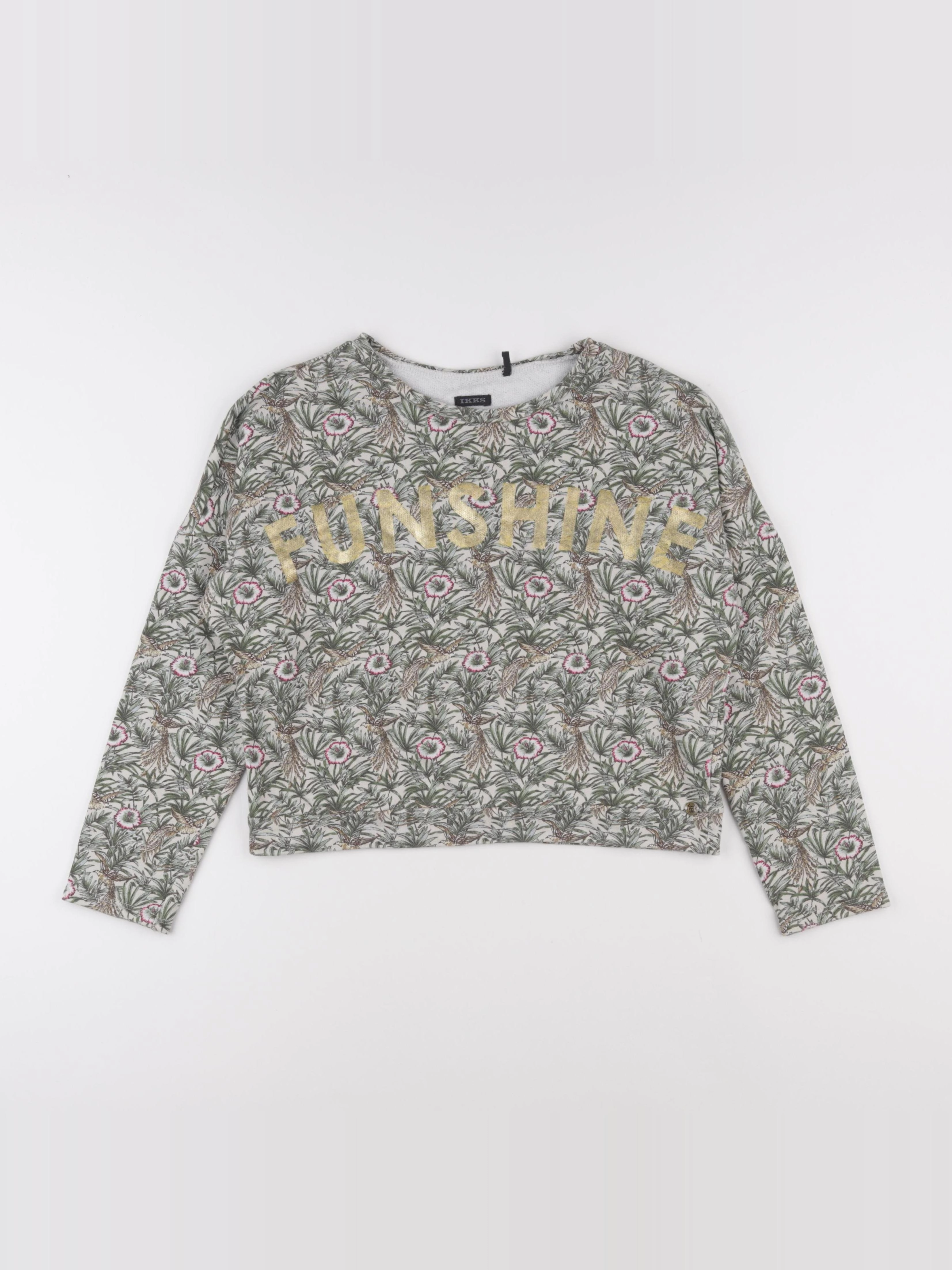 IKKS - sweat multicolore - 12 ans
