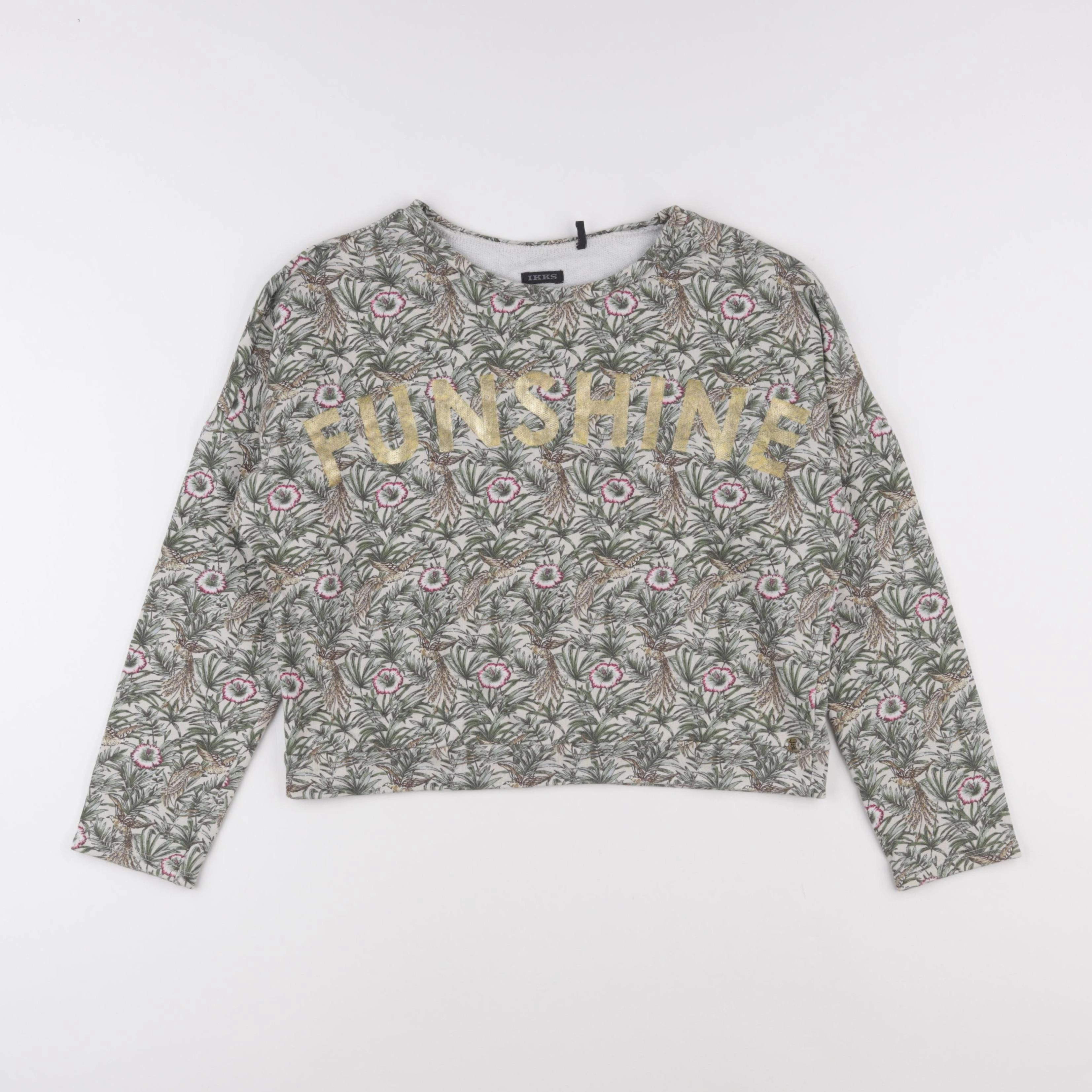 IKKS - sweat multicolore - 12 ans
