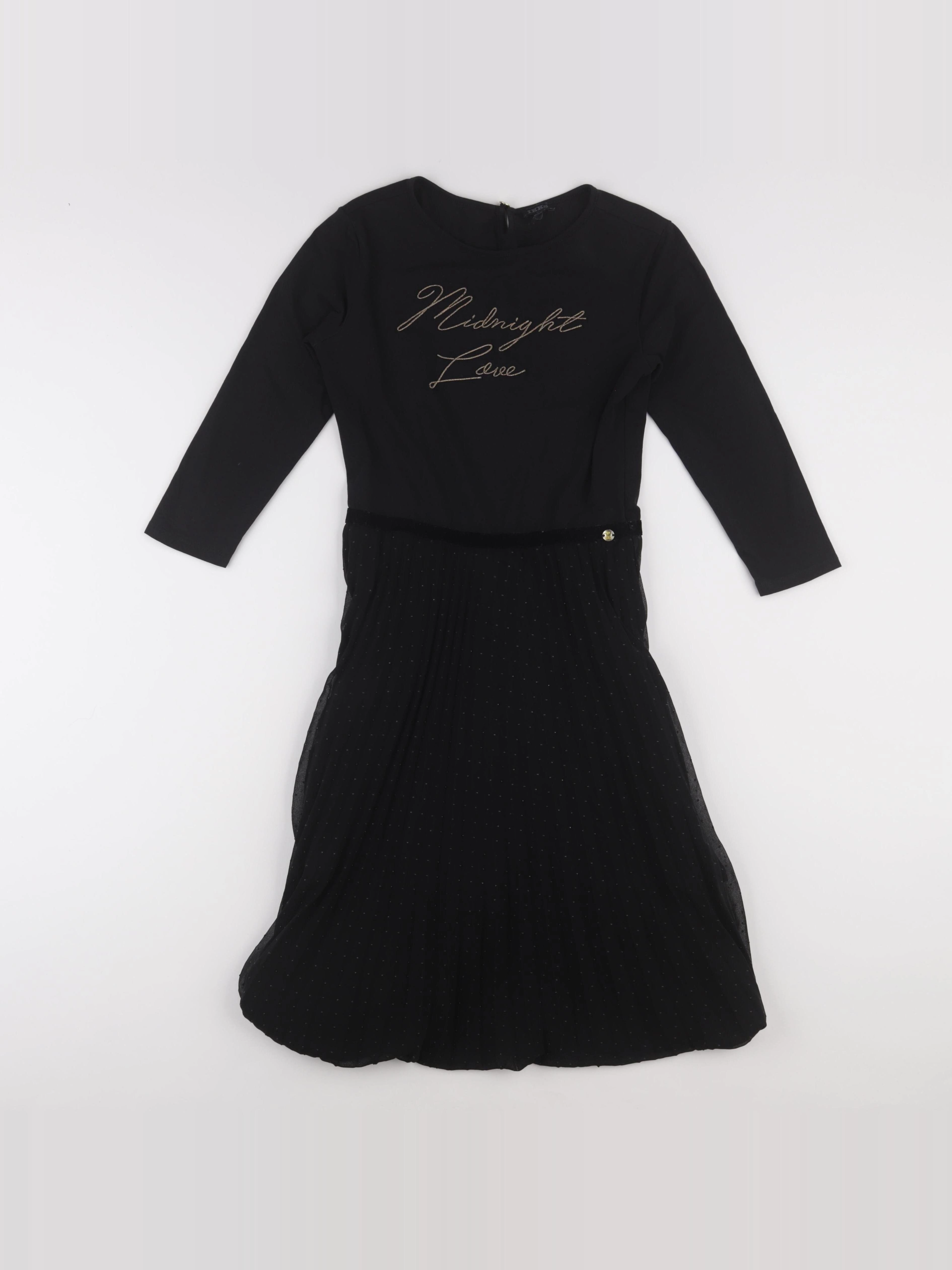 IKKS - robe noir - 12 ans