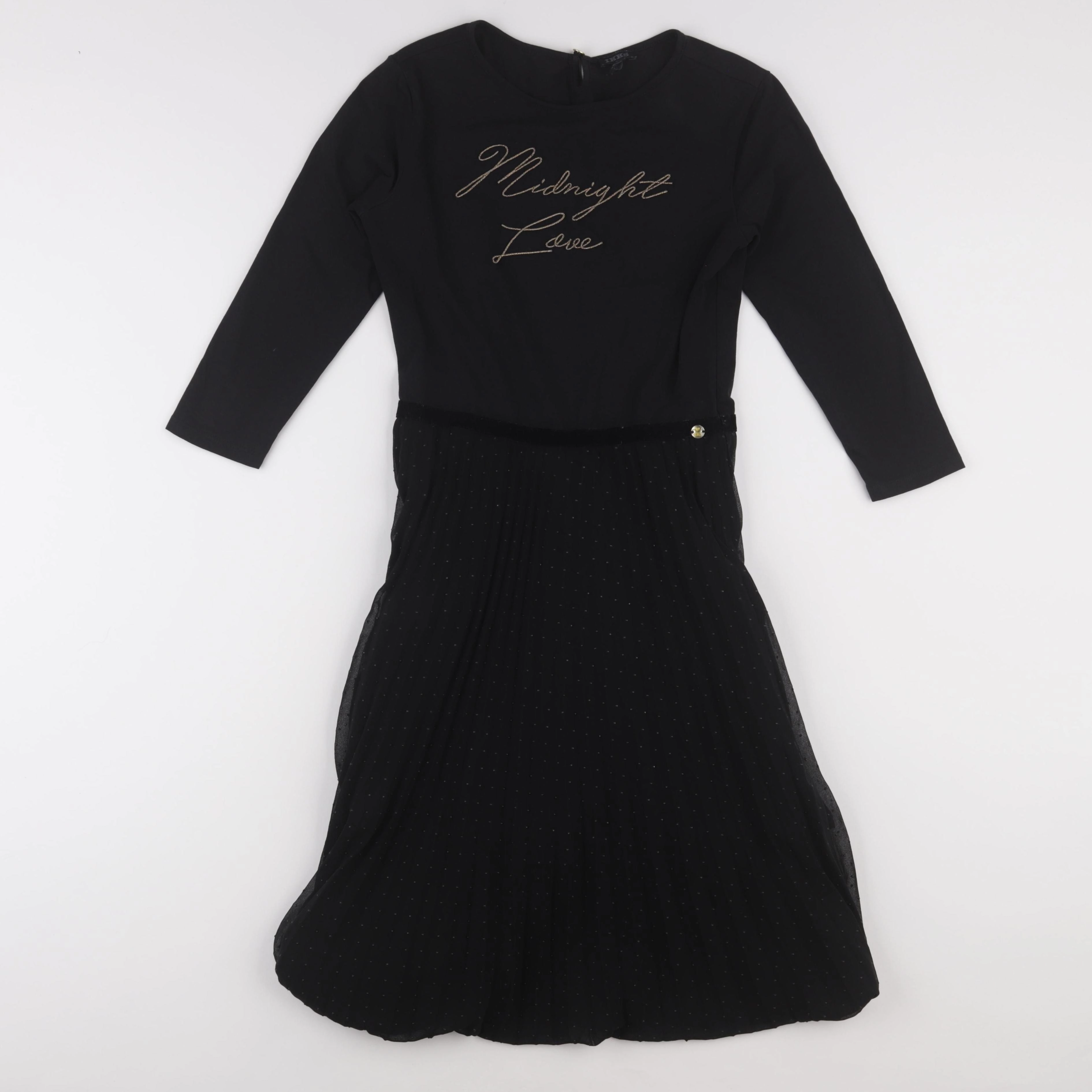 IKKS - robe noir - 12 ans