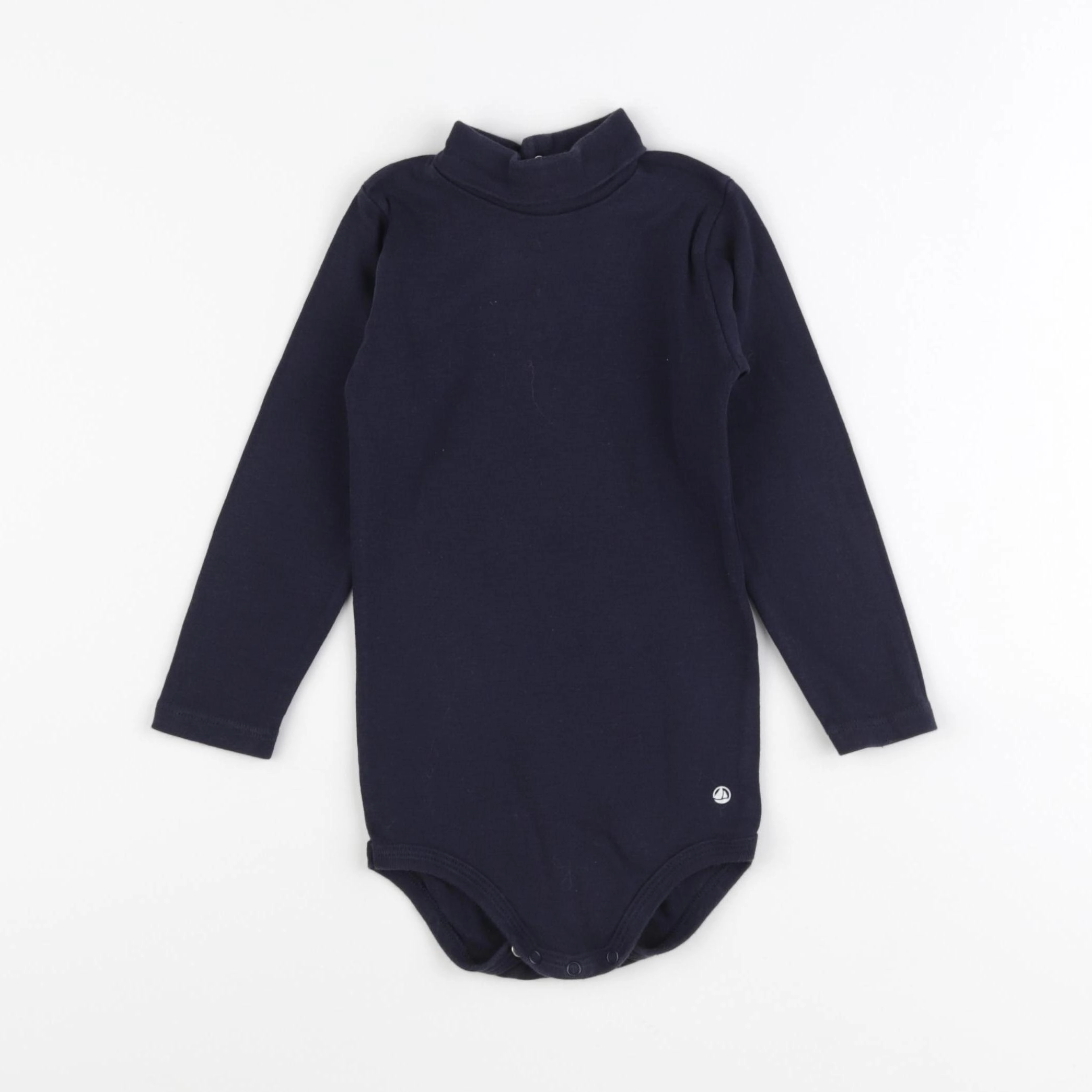 Petit Bateau - body bleu - 24 mois