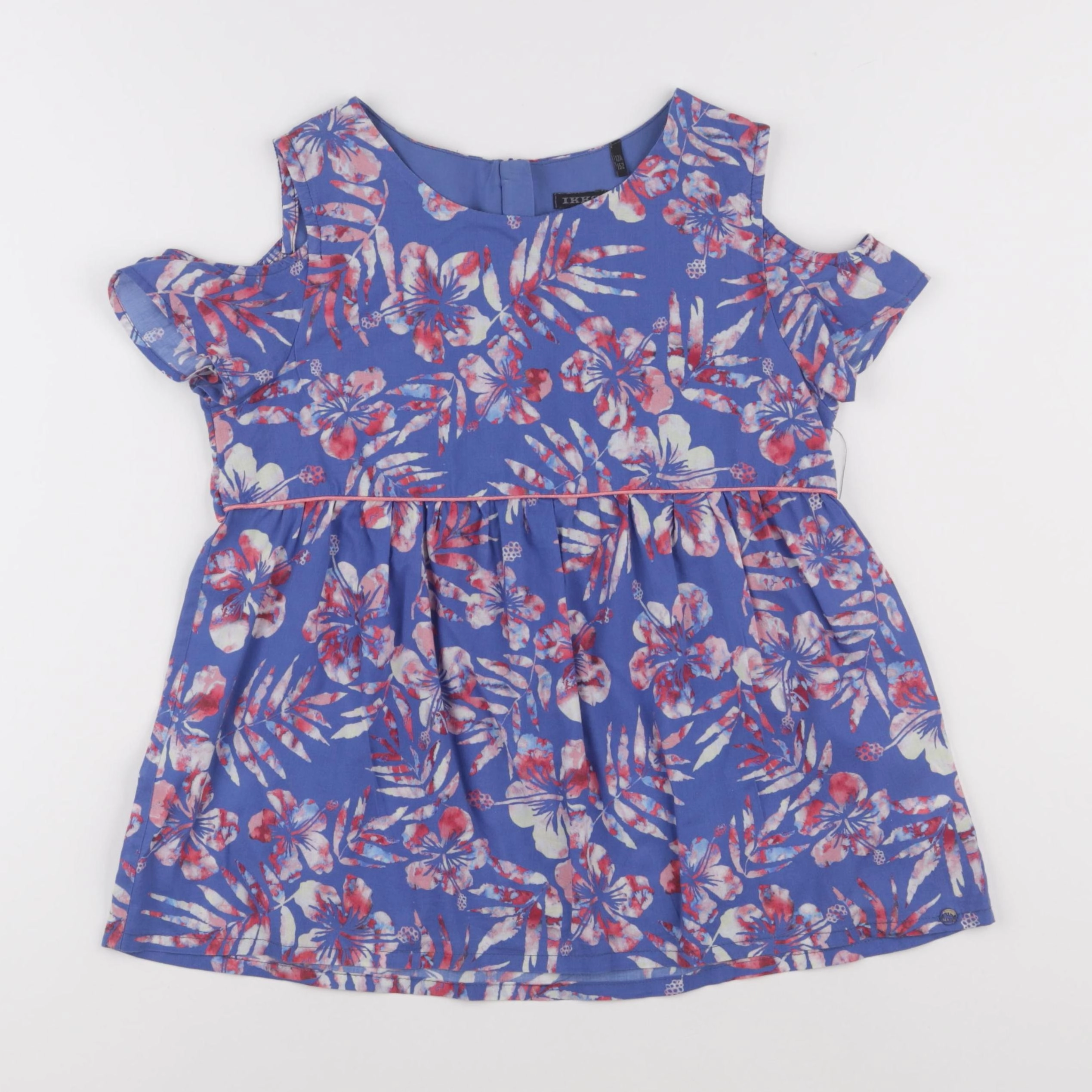 IKKS - blouse bleu - 12 ans