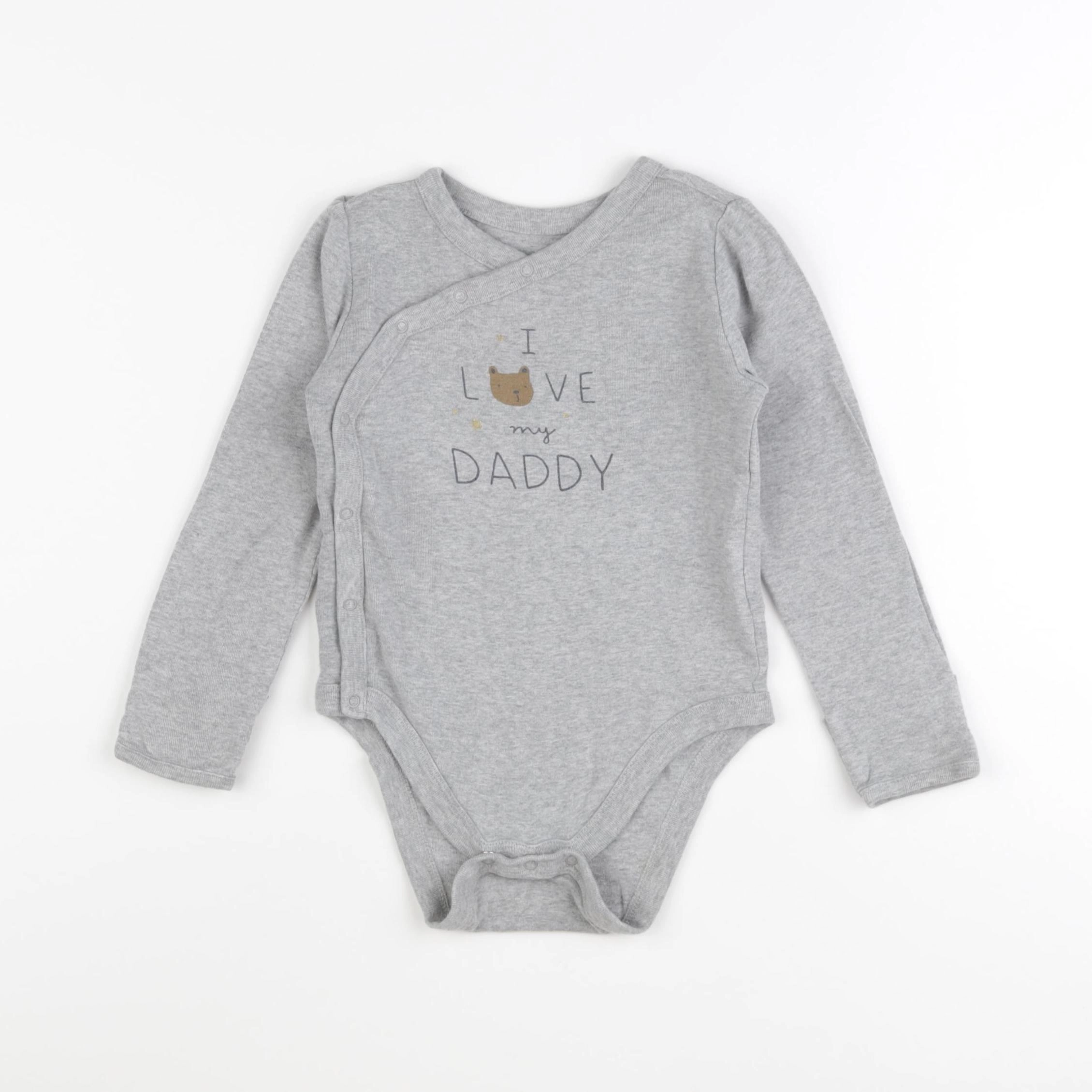 GAP - body gris - 18/24 mois