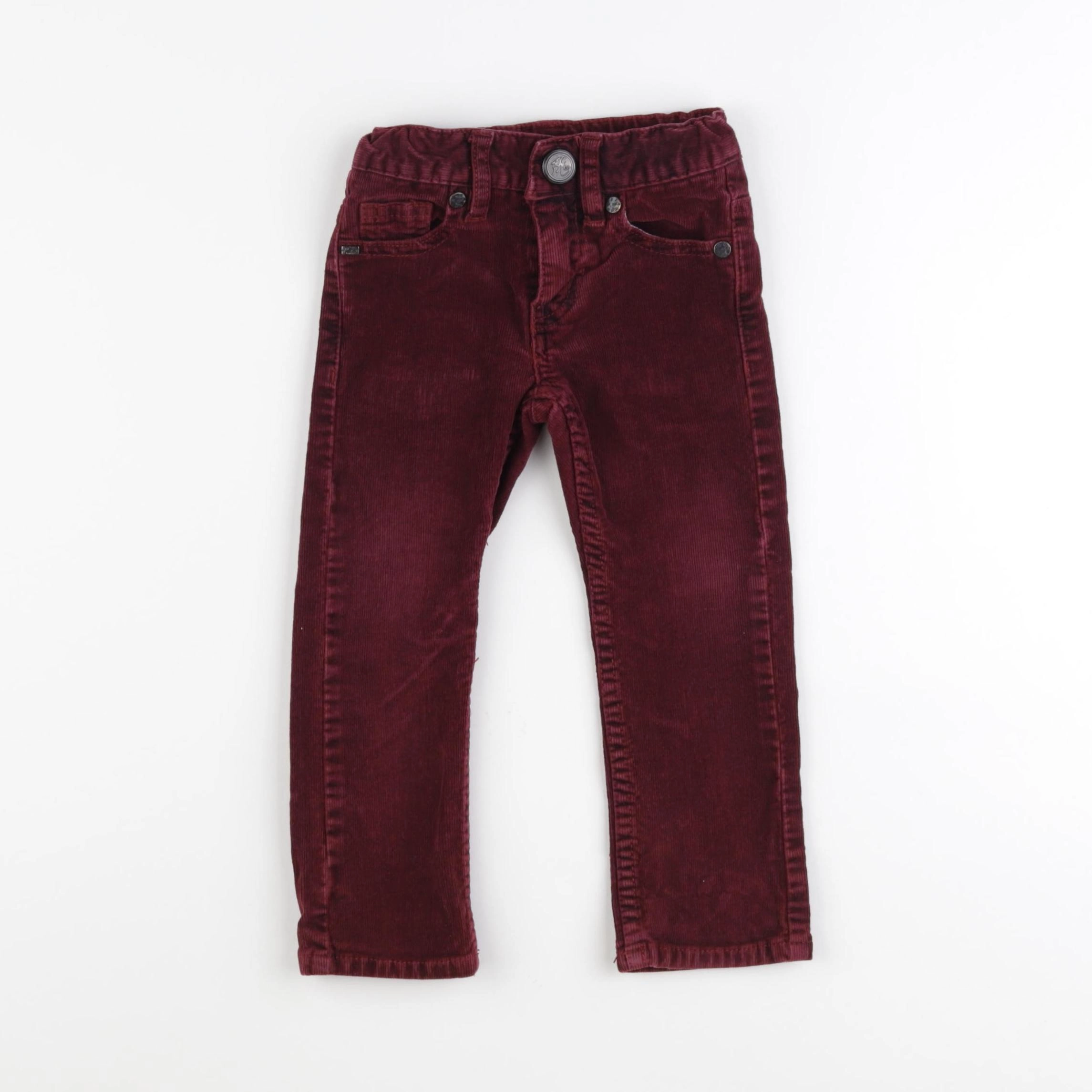 IKKS - pantalon rouge - 2 ans