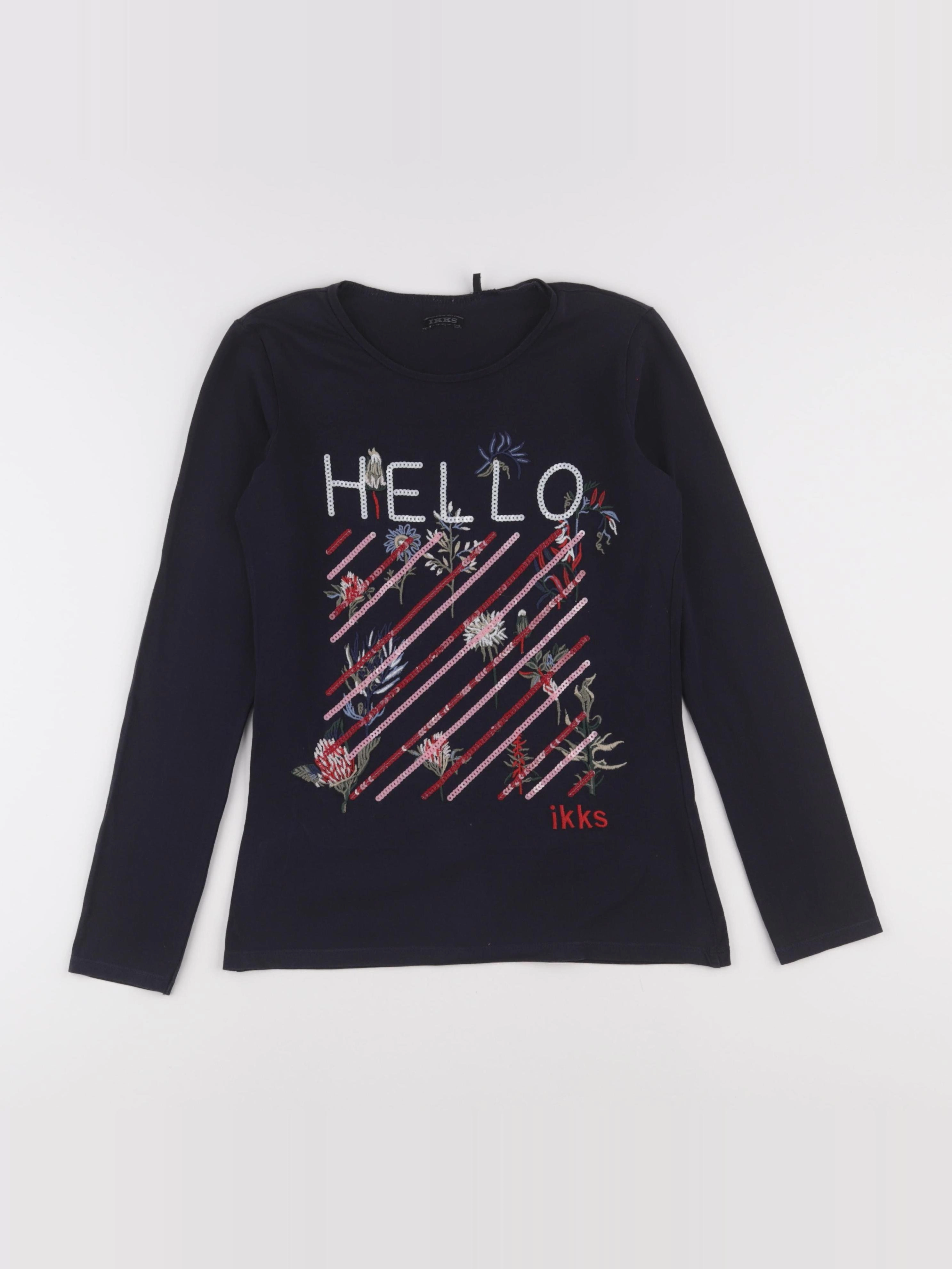 IKKS - tee-shirt bleu - 12 ans