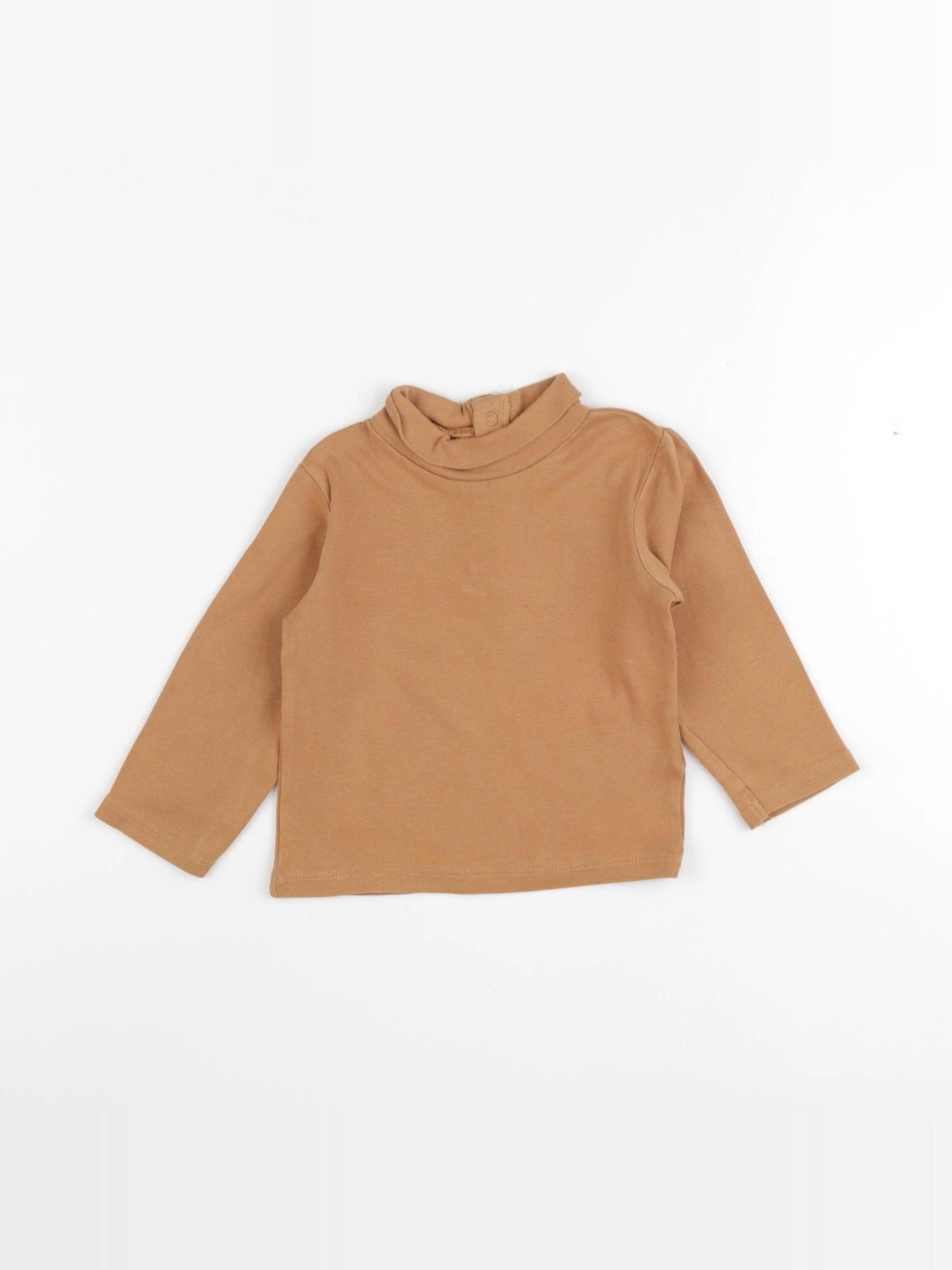 Vertbaudet - pull jaune - 2 ans