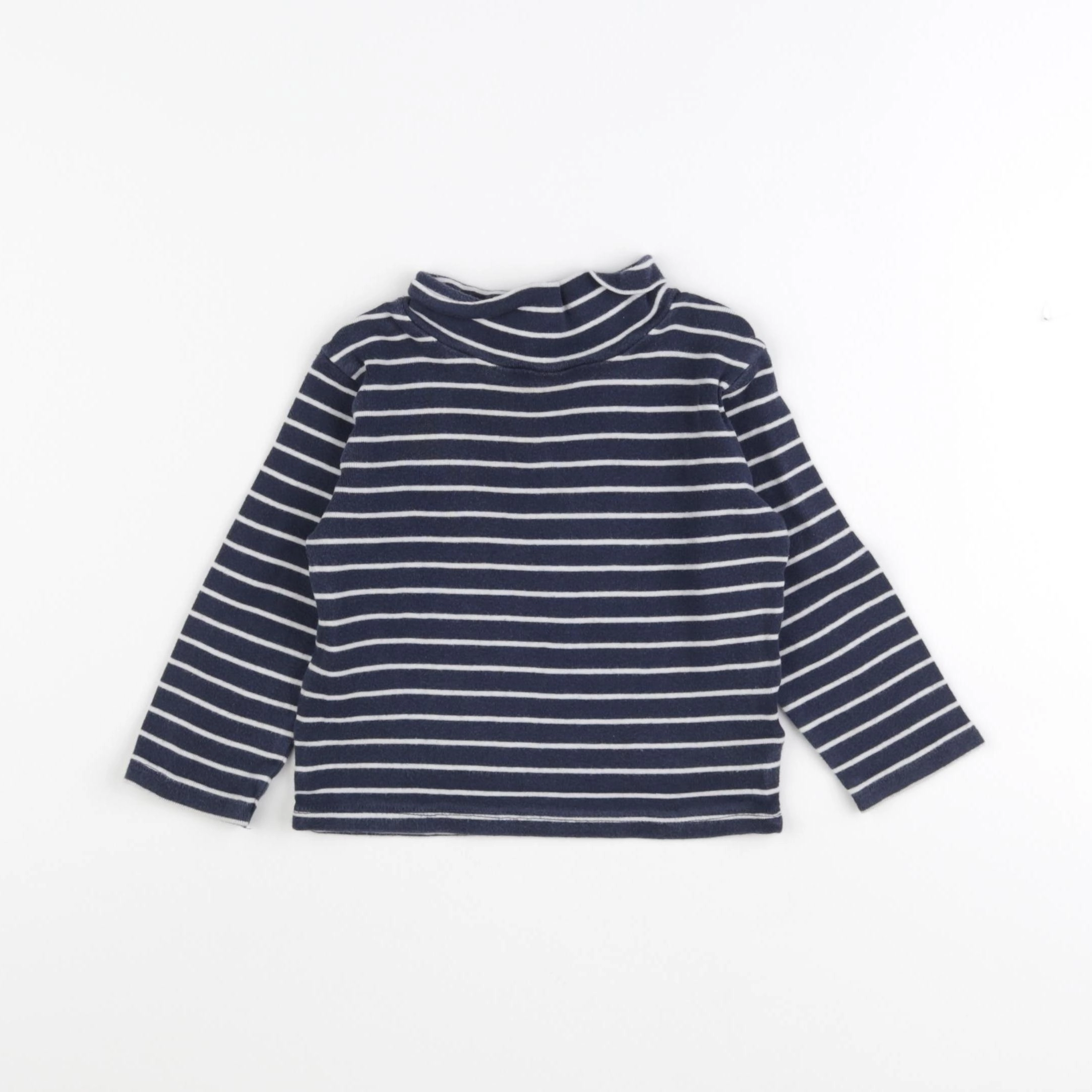 Vertbaudet - pull bleu - 2 ans