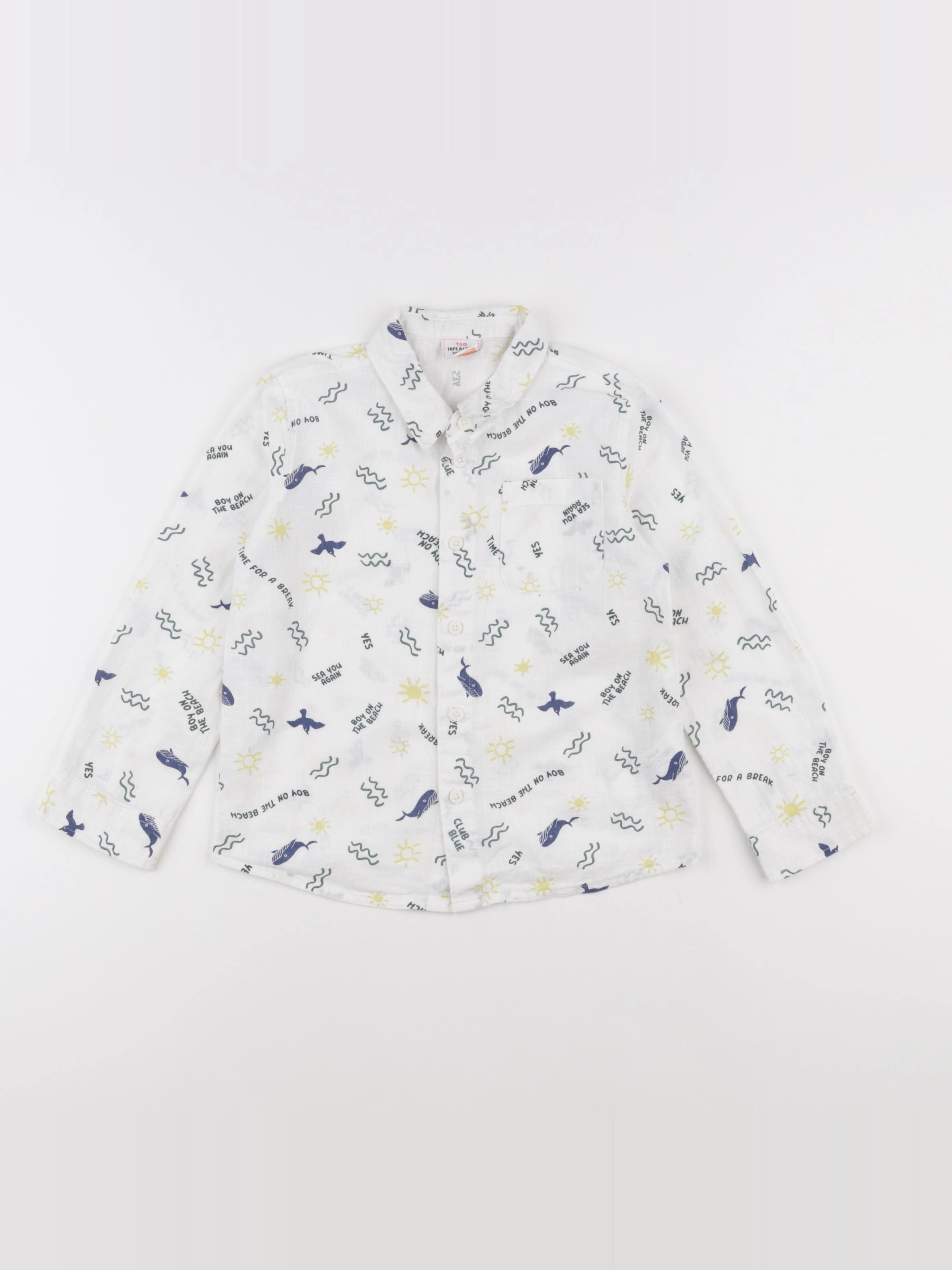 Tape à l'oeil - chemise multicolore - 5 ans