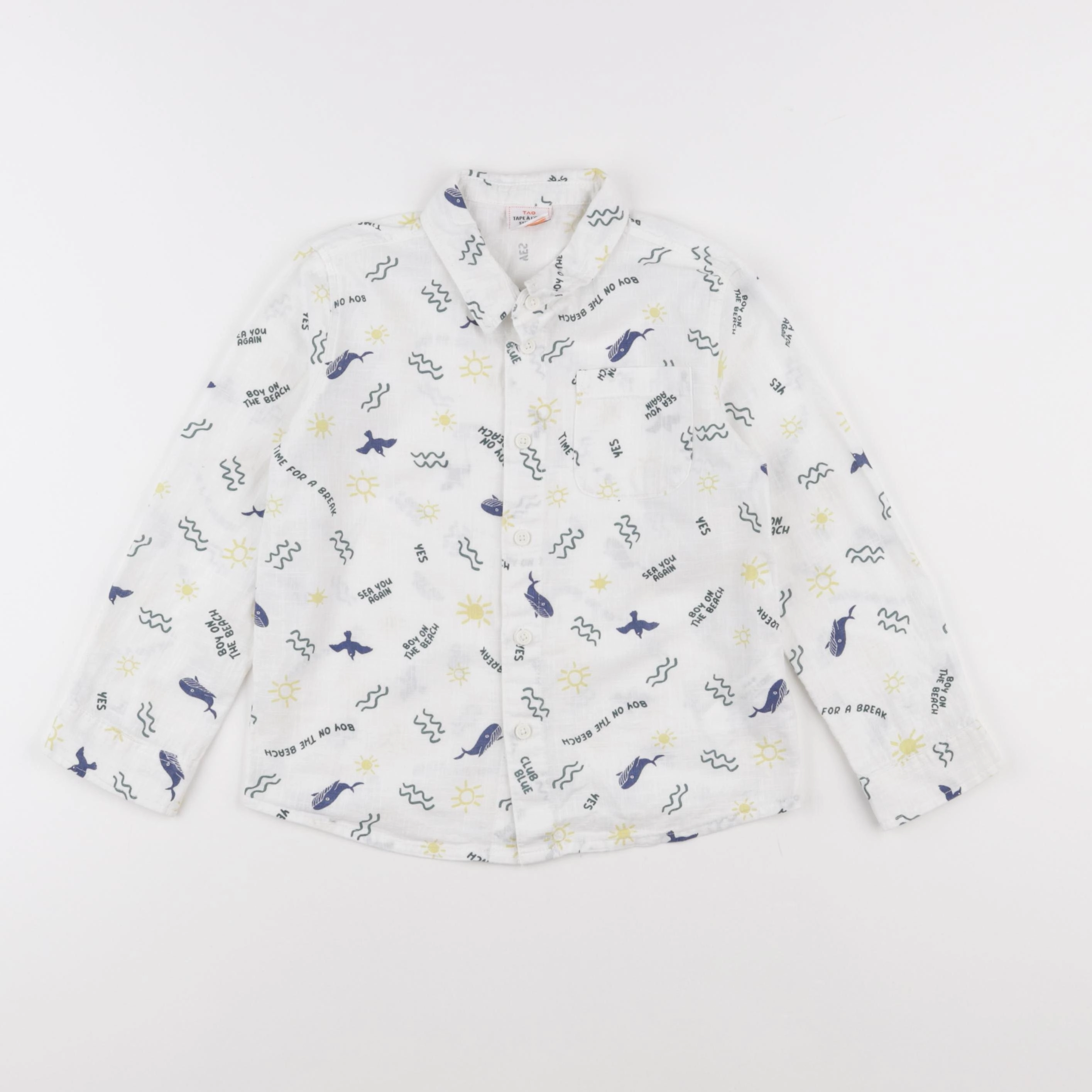 Tape à l'oeil - chemise multicolore - 5 ans