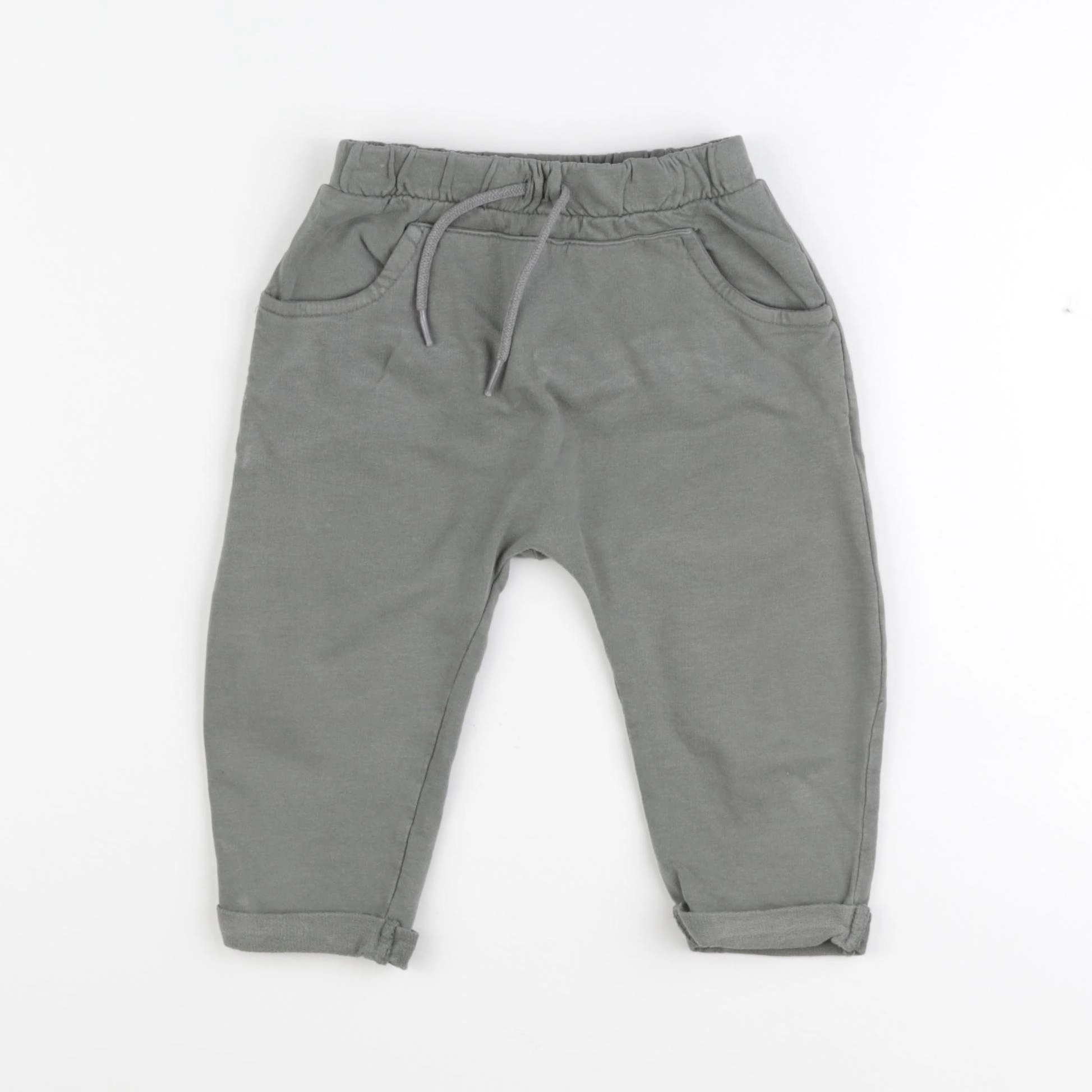 Vertbaudet - jogging vert - 18 mois