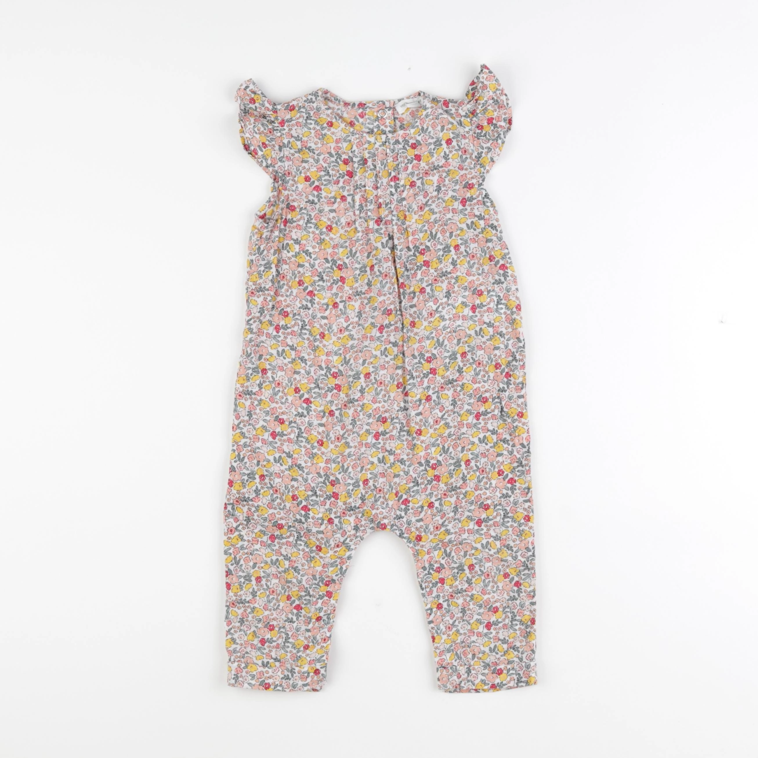 Vertbaudet - combinaison multicolore - 9 mois