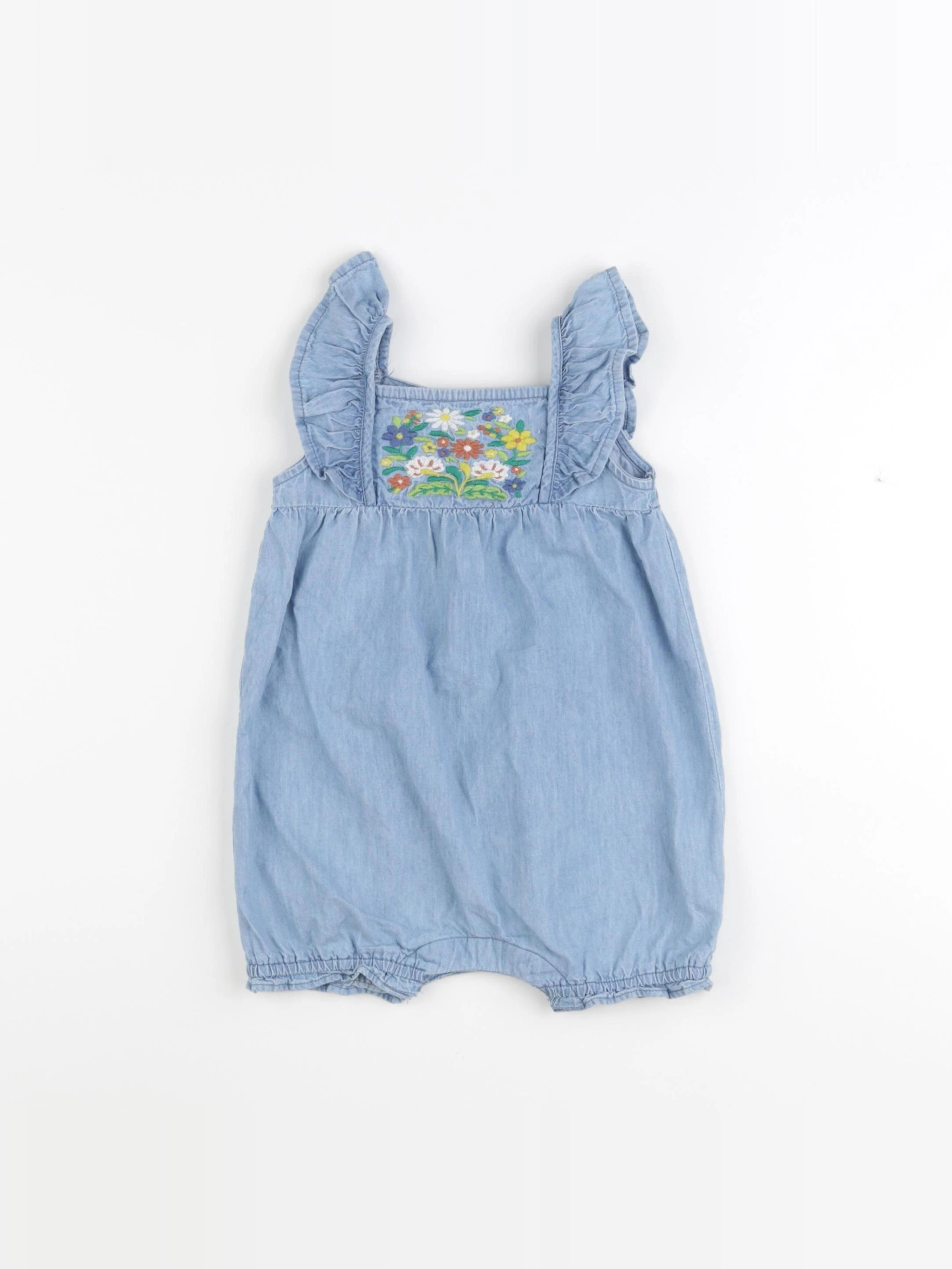 Boutchou - combinaison bleu - 9 mois