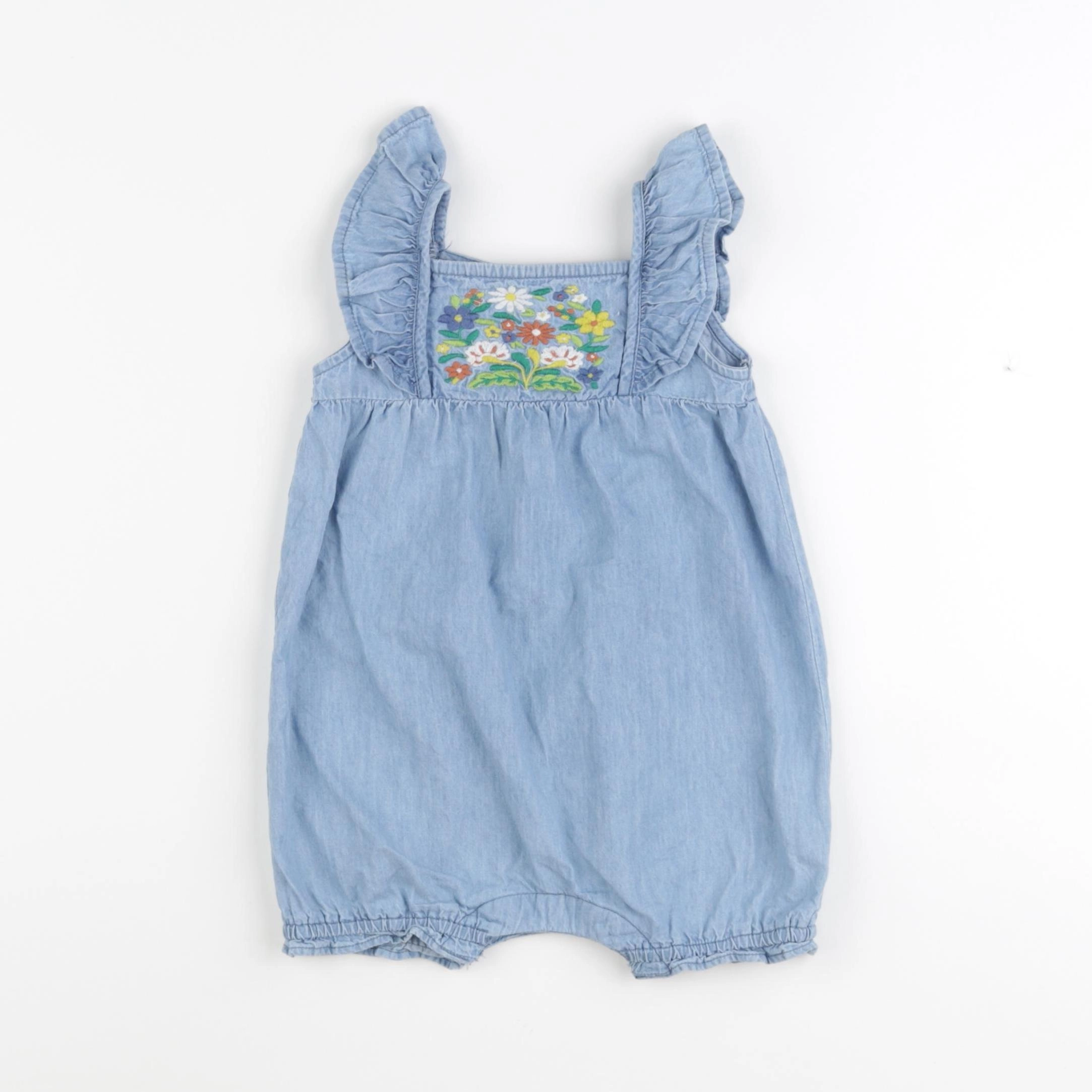 Boutchou - combinaison bleu - 9 mois