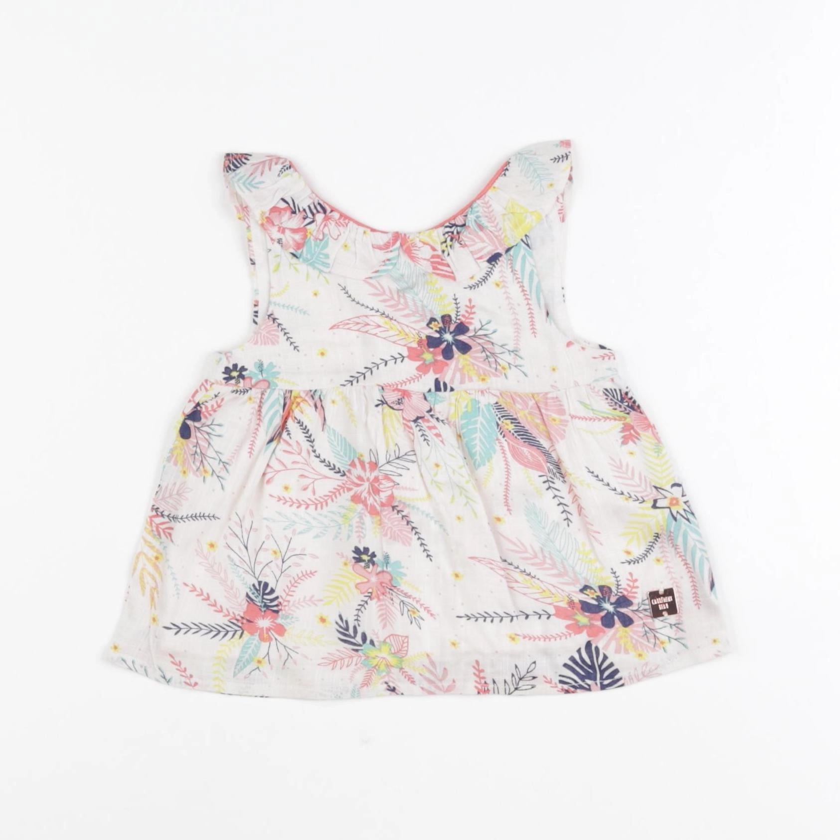 Carrément Beau - robe multicolore - 3 mois