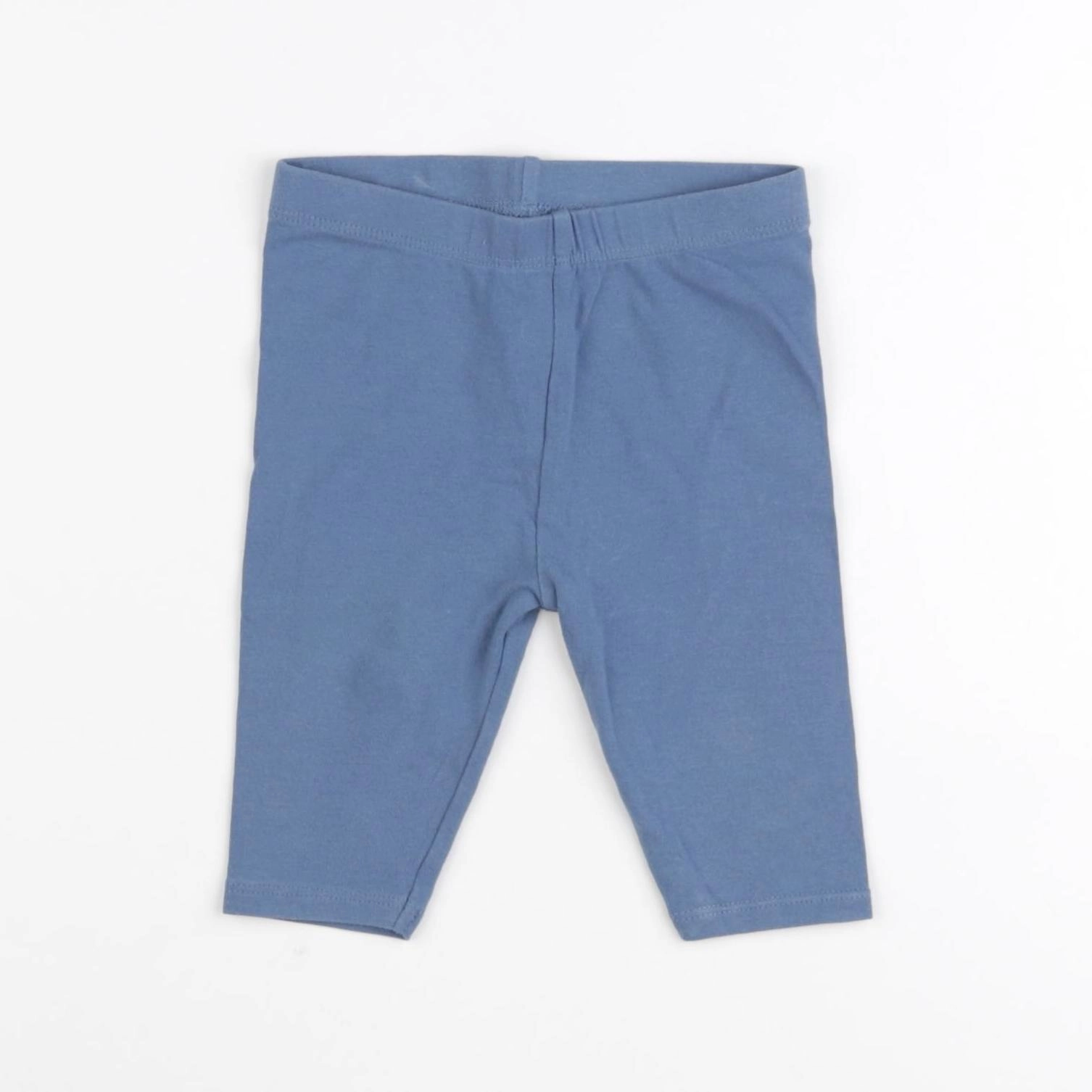 Vertbaudet - legging bleu - 12 mois
