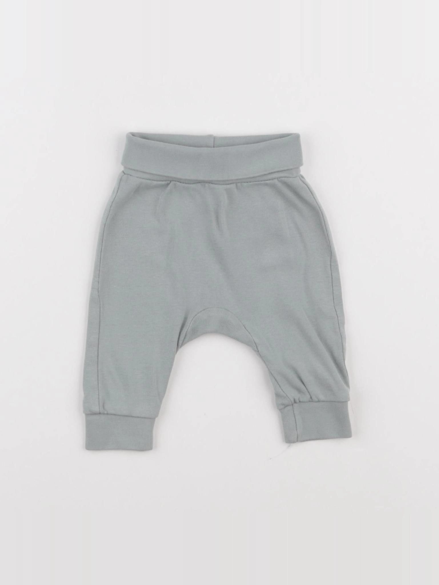 H&M - sarouel vert - 1/3 mois