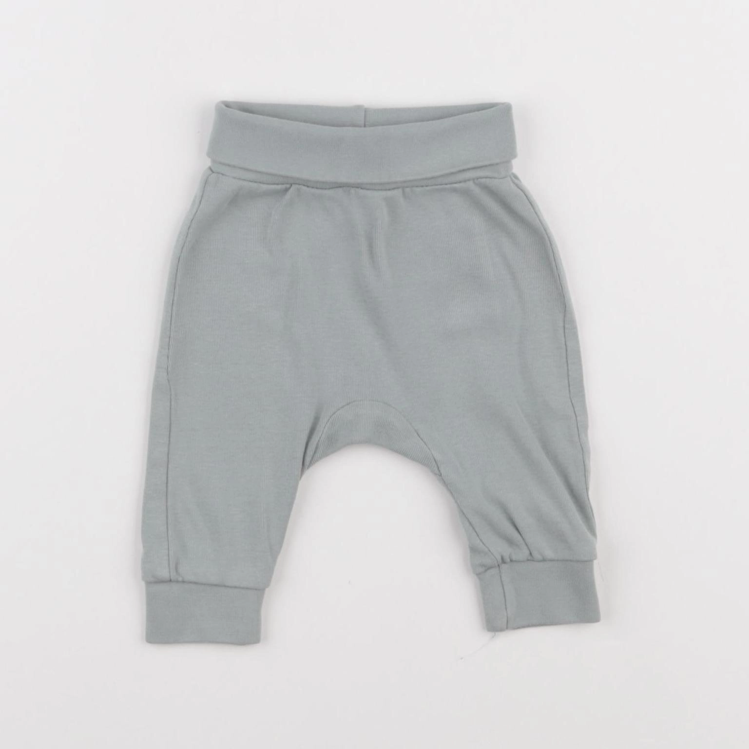 H&M - sarouel vert - 1/3 mois