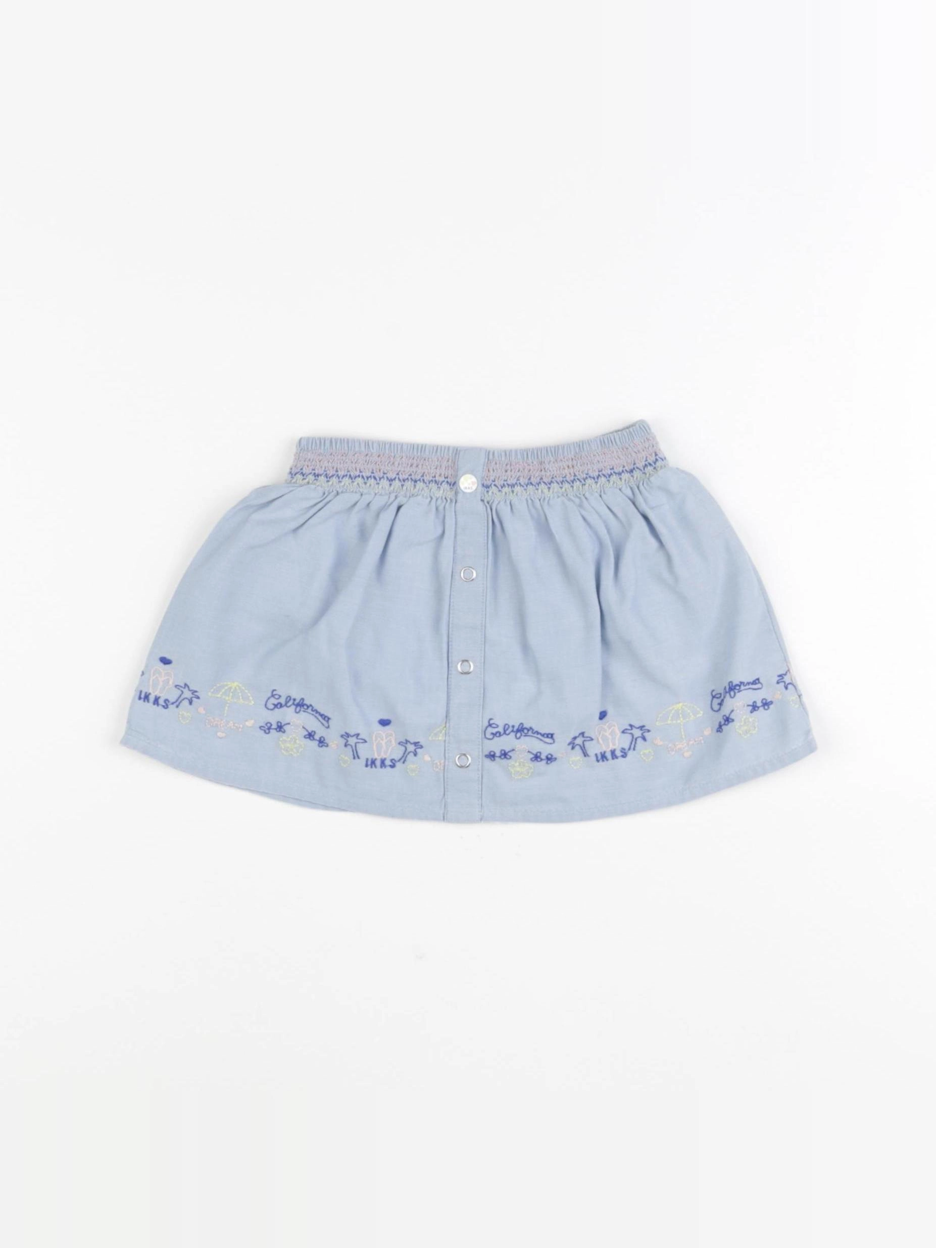 IKKS - jupe bleu - 6 mois