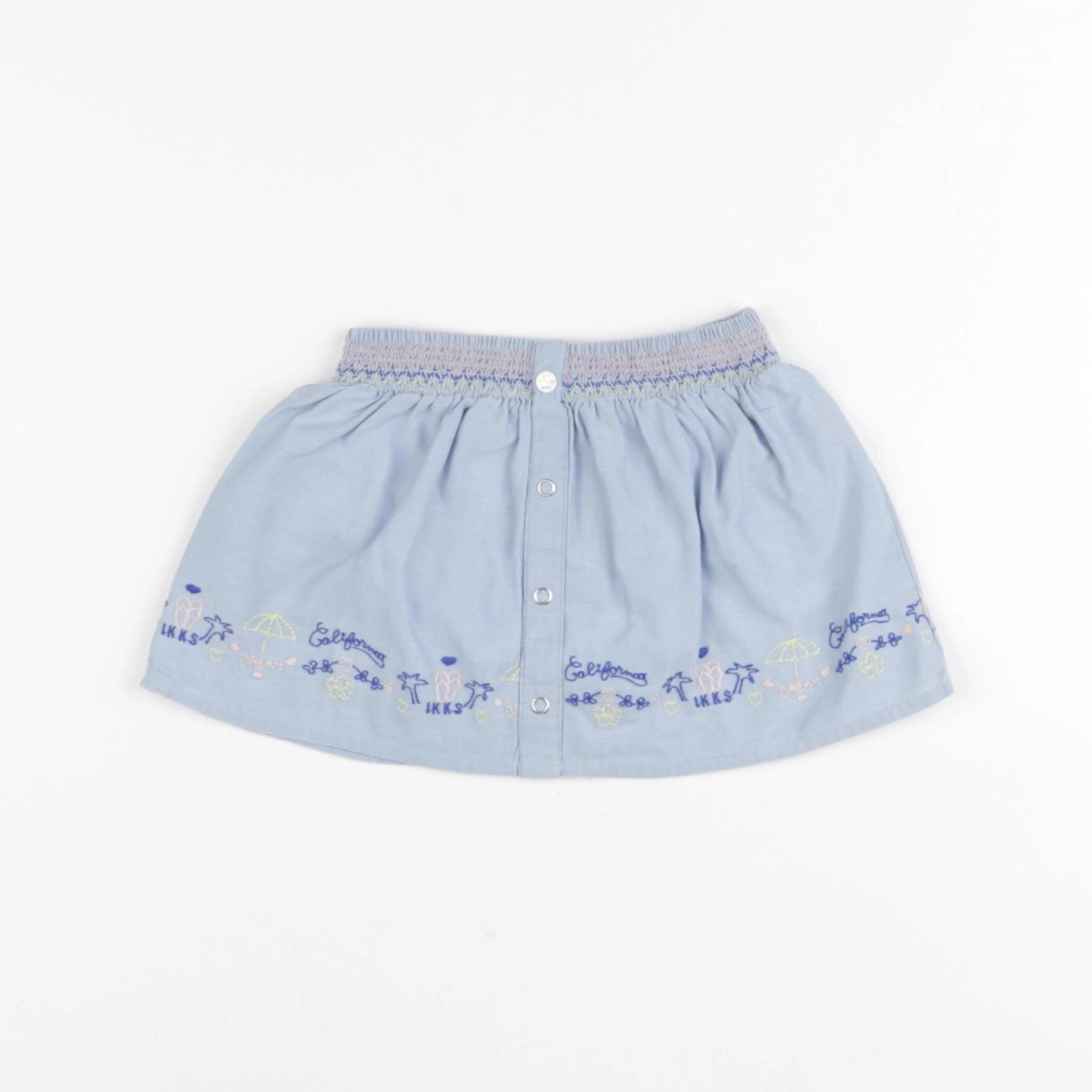 IKKS - jupe bleu - 6 mois