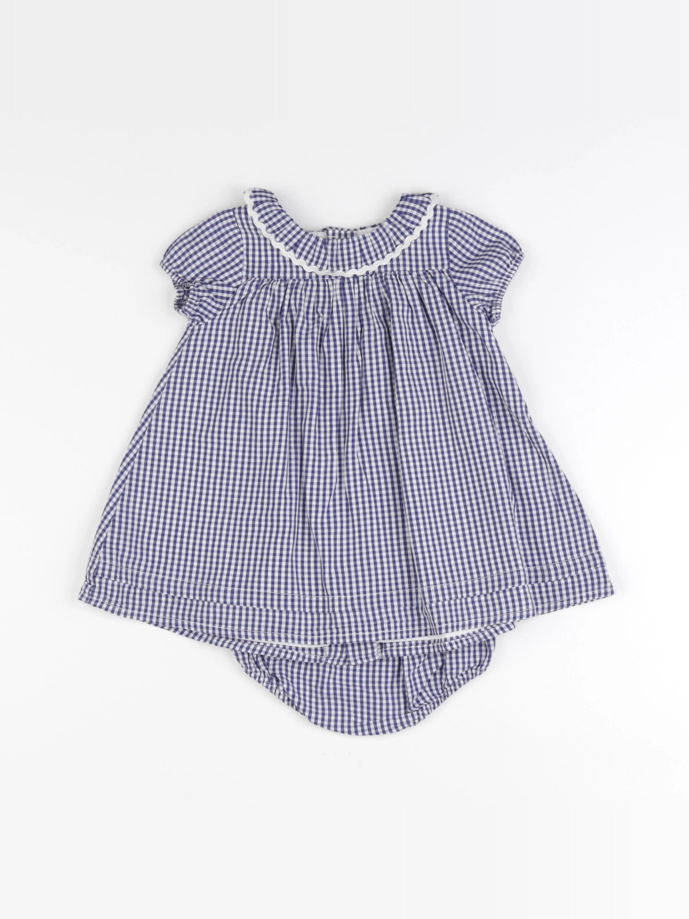 Boutchou - robe bleu - 6 mois