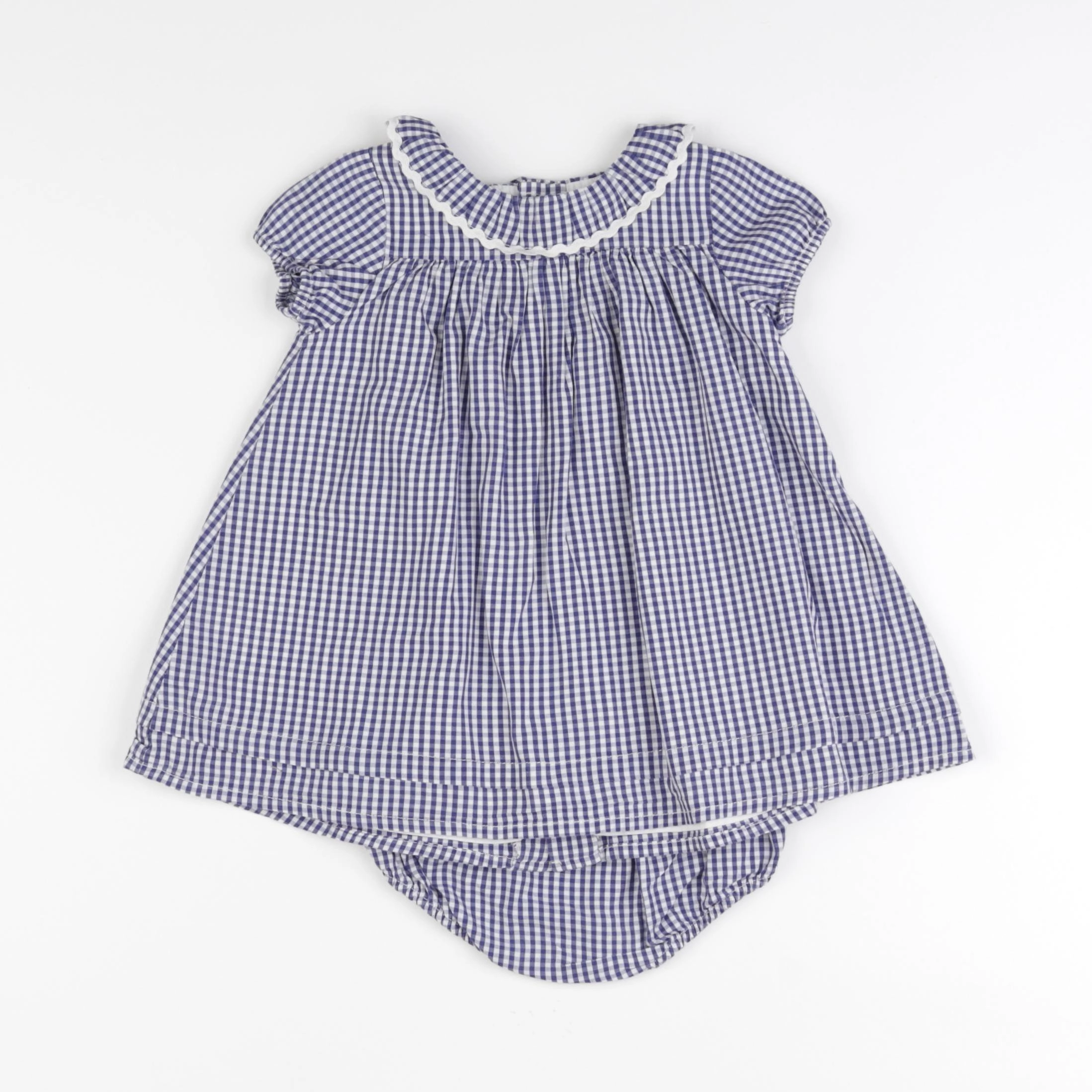 Boutchou - robe bleu - 6 mois