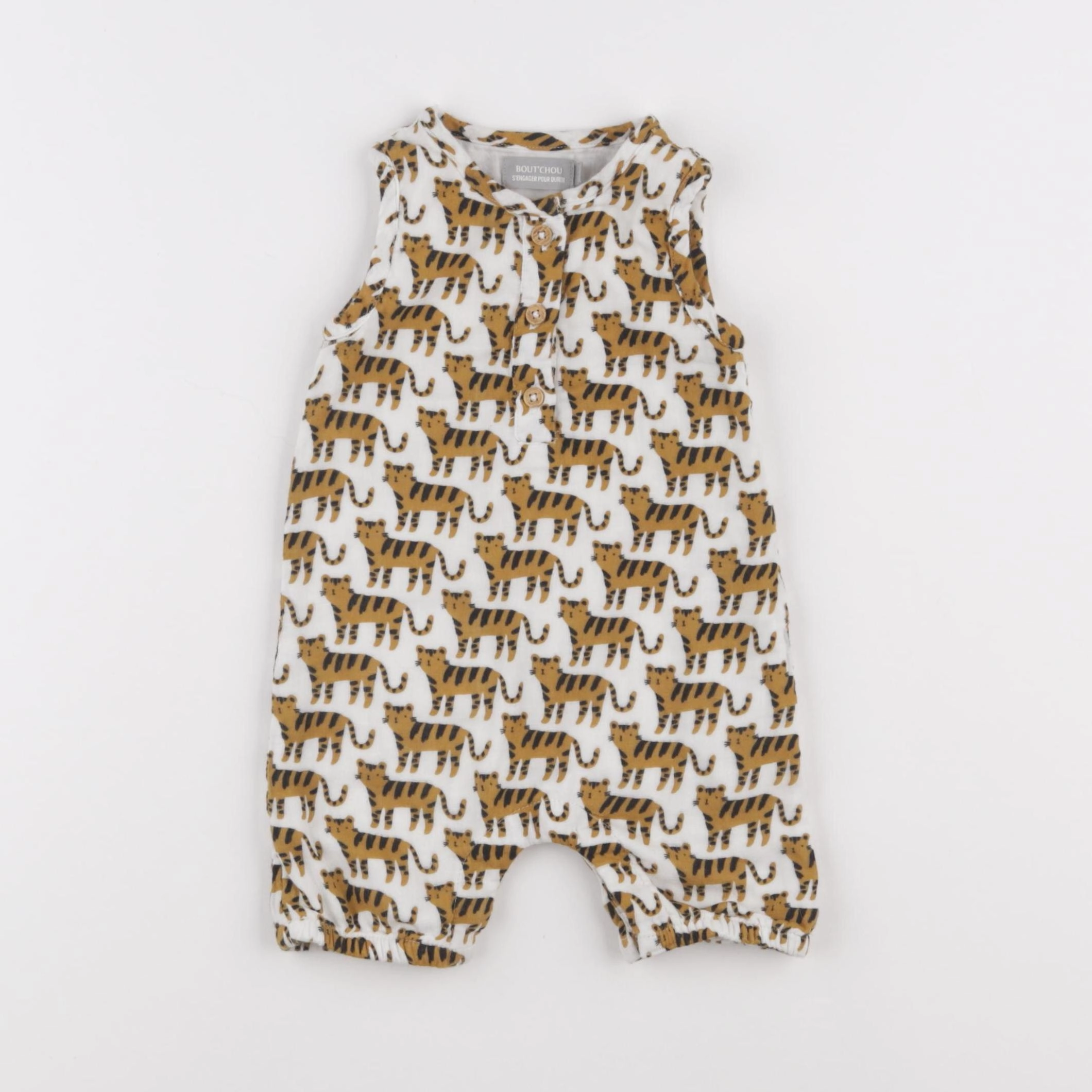 Boutchou - combinaison marron - 3 mois