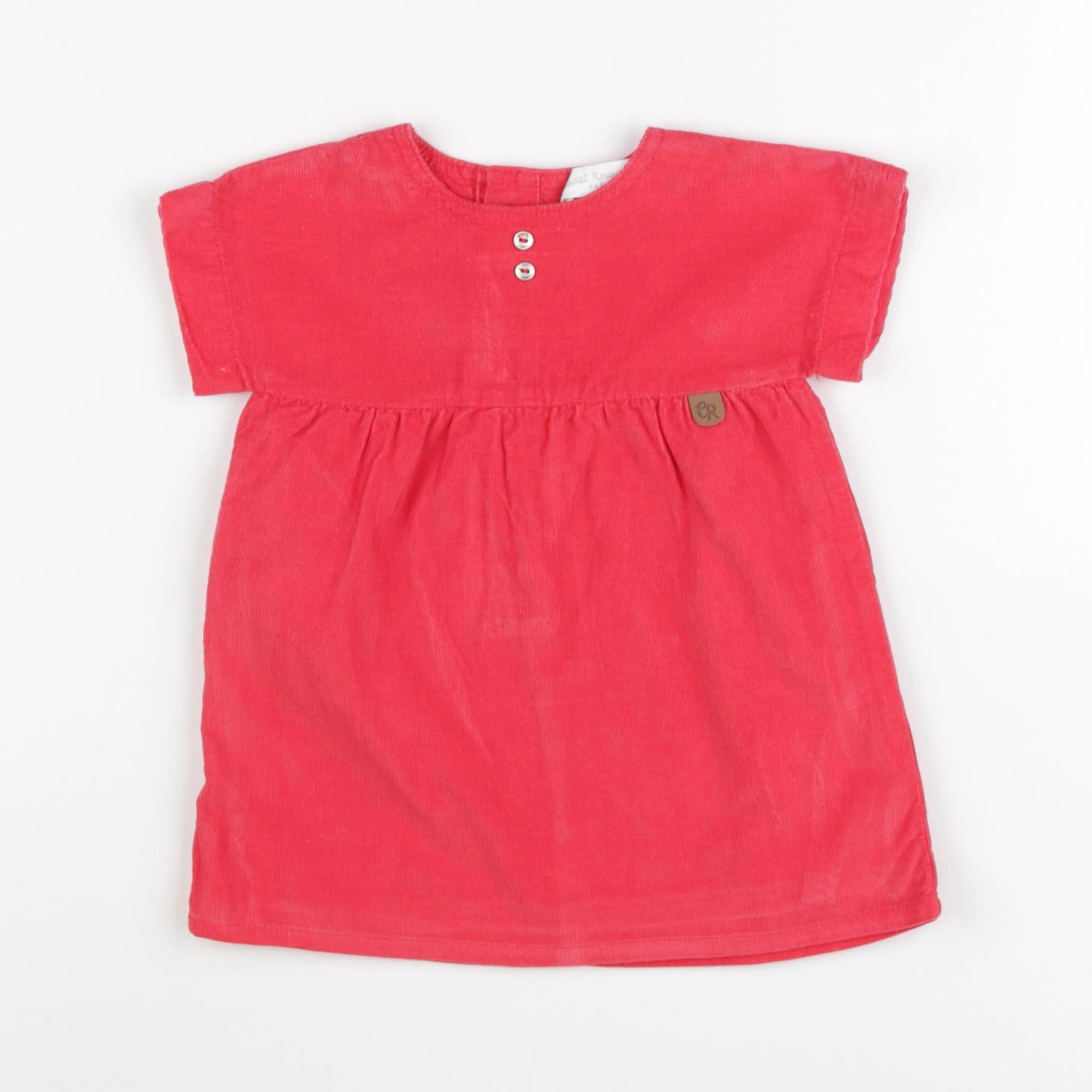 Cadet Rousselle - robe rouge - 6 mois