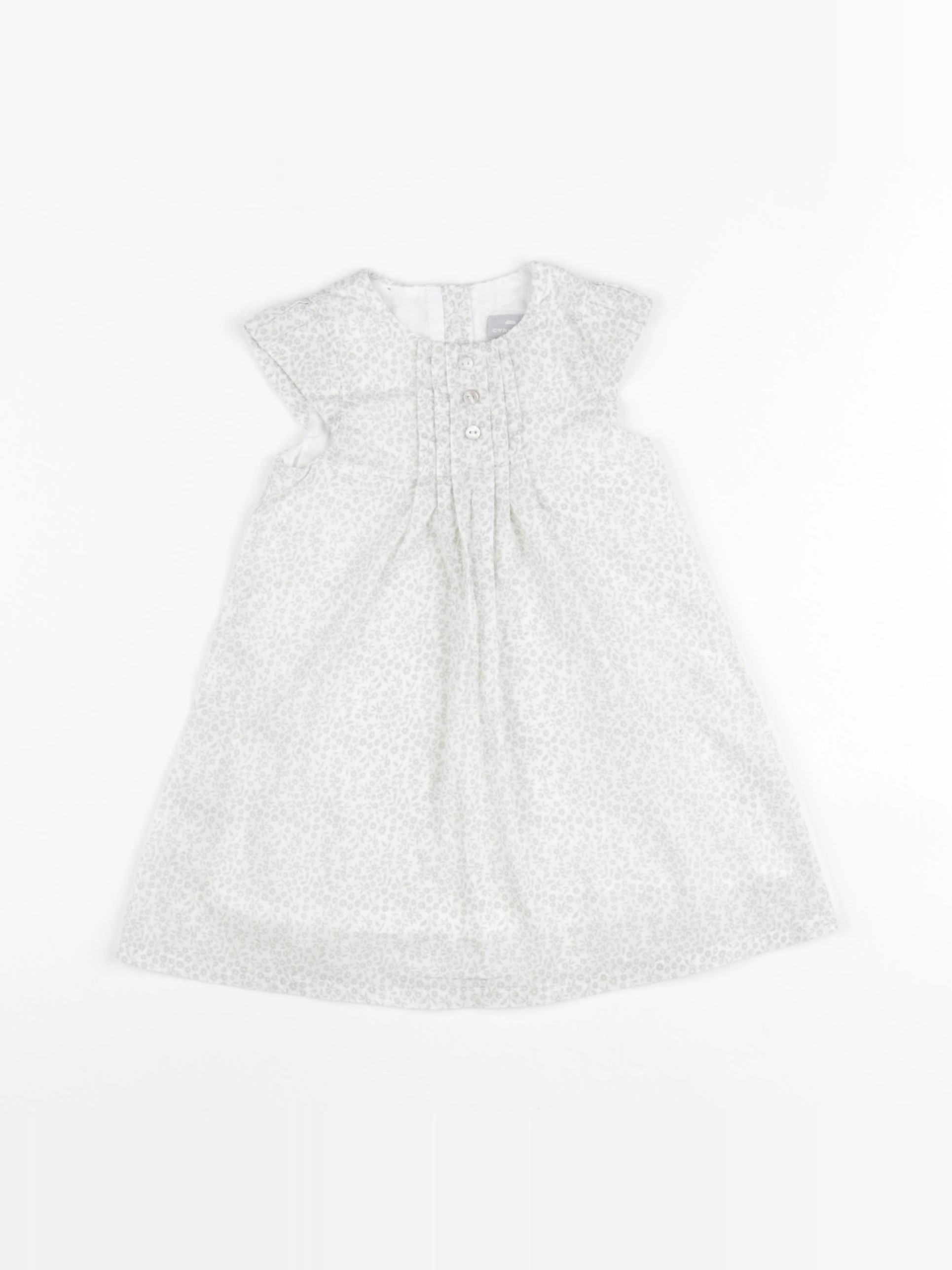 Cyrillus - robe vert - 6 mois
